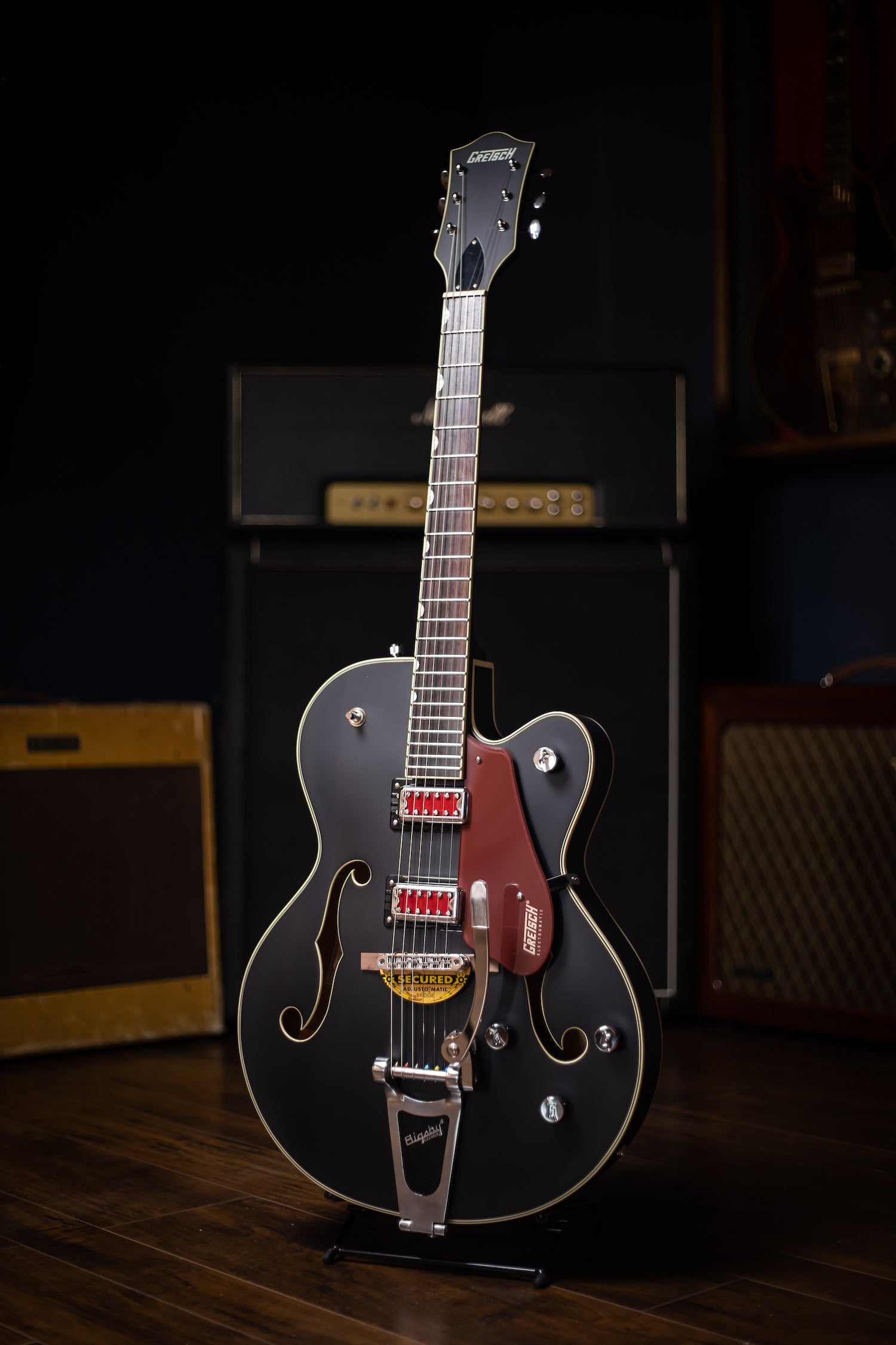 Gretsch G5410T Electromatic "Rat Rod" Hollow Body Single-Cut with Bigsby - Matte Black