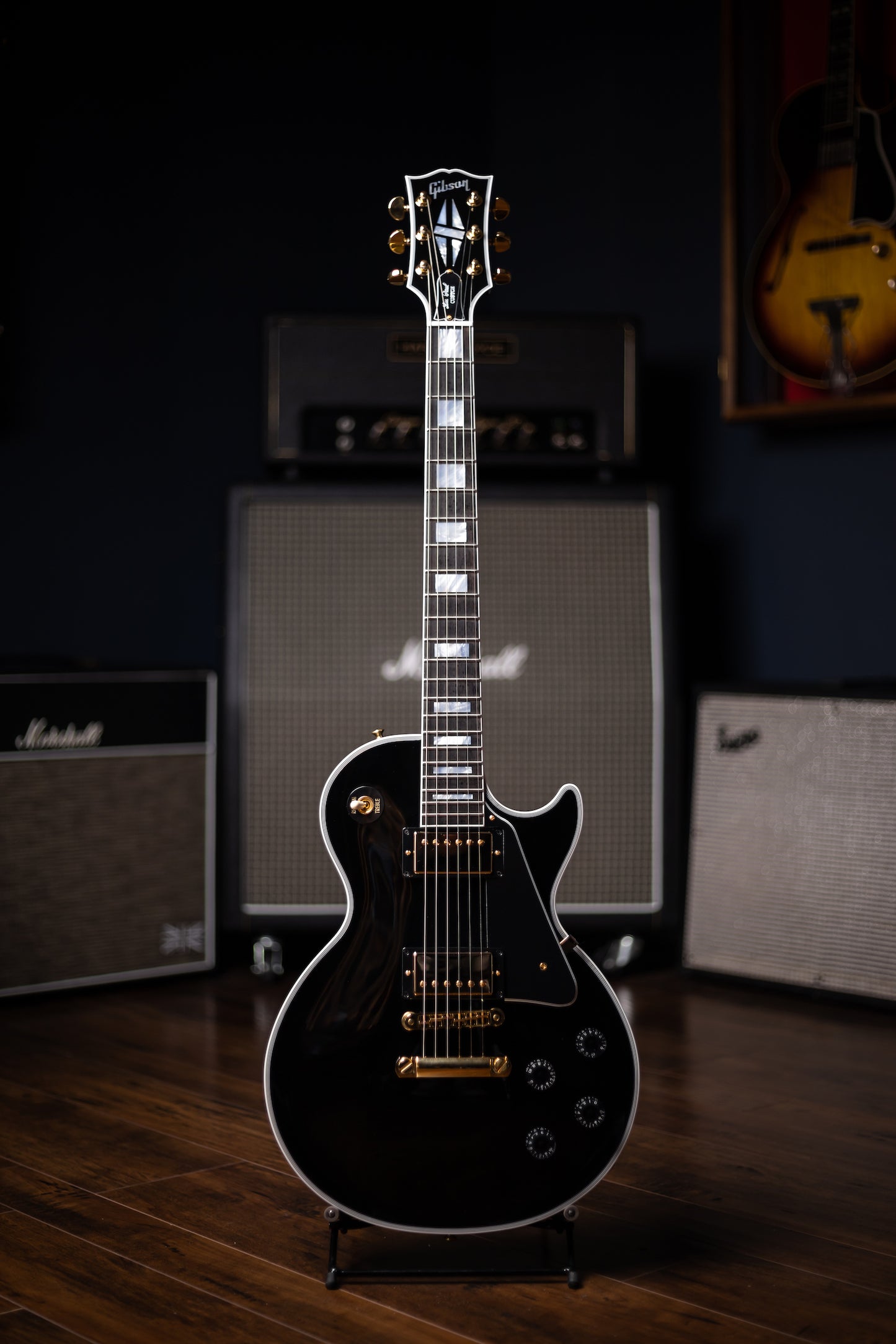 Gibson Les Paul Custom Electric Guitar - Ebony