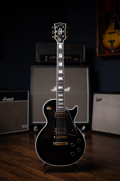 Gibson Les Paul Custom Electric Guitar - Ebony