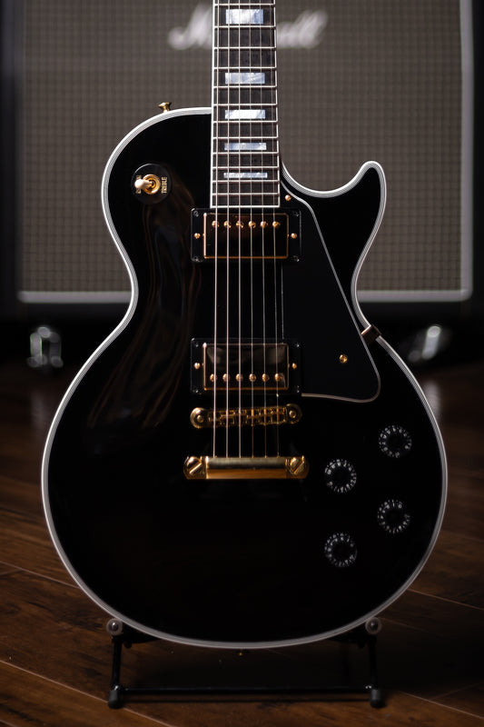 Gibson Les Paul Custom Electric Guitar - Ebony