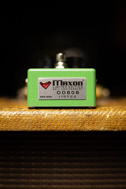 Maxon 40th Anniversary OD808-40 Overdrive V2 Pedal