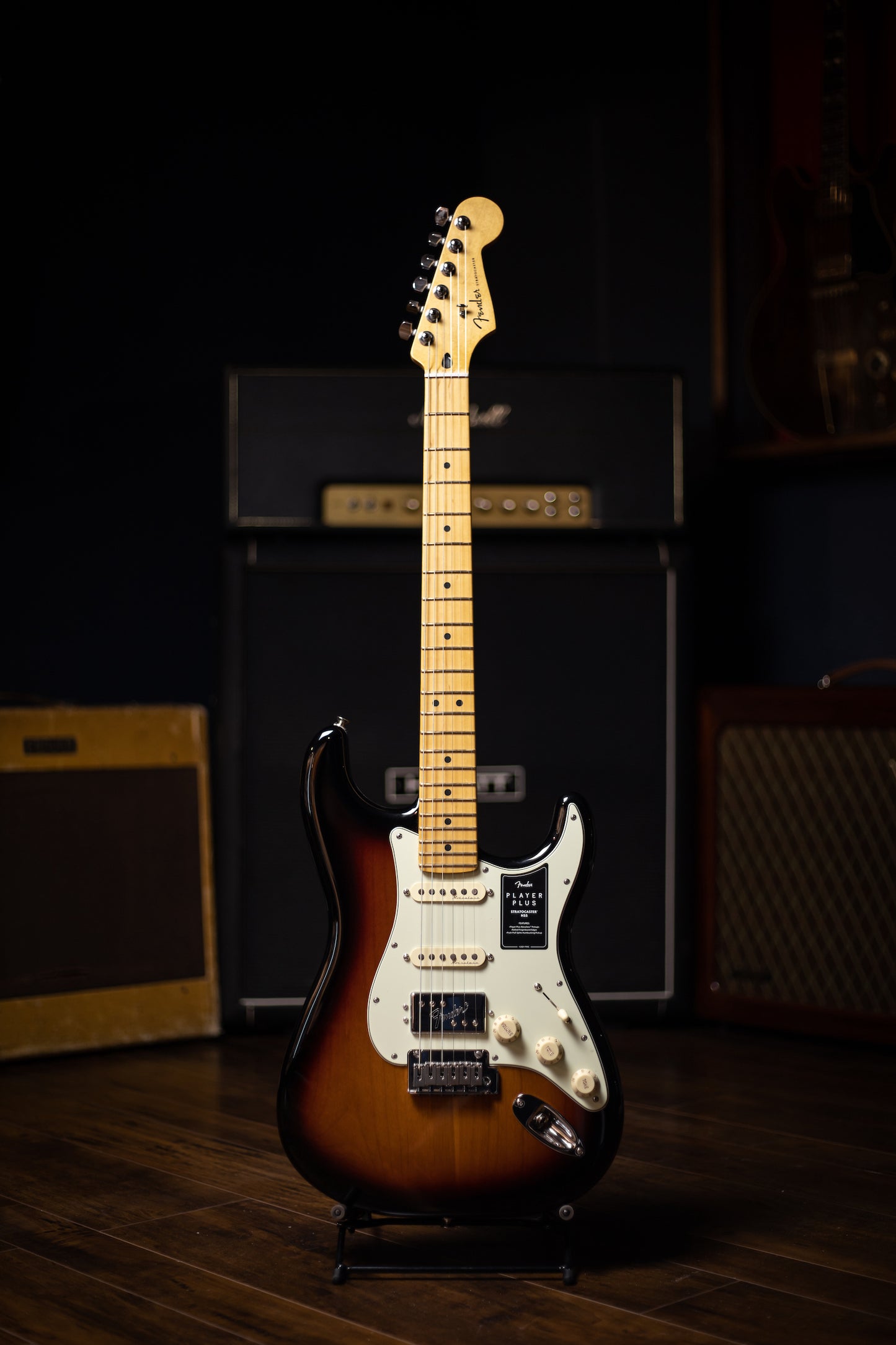 Fender Player Plus Stratocaster Electric Guitar - 3 Color Sunburst