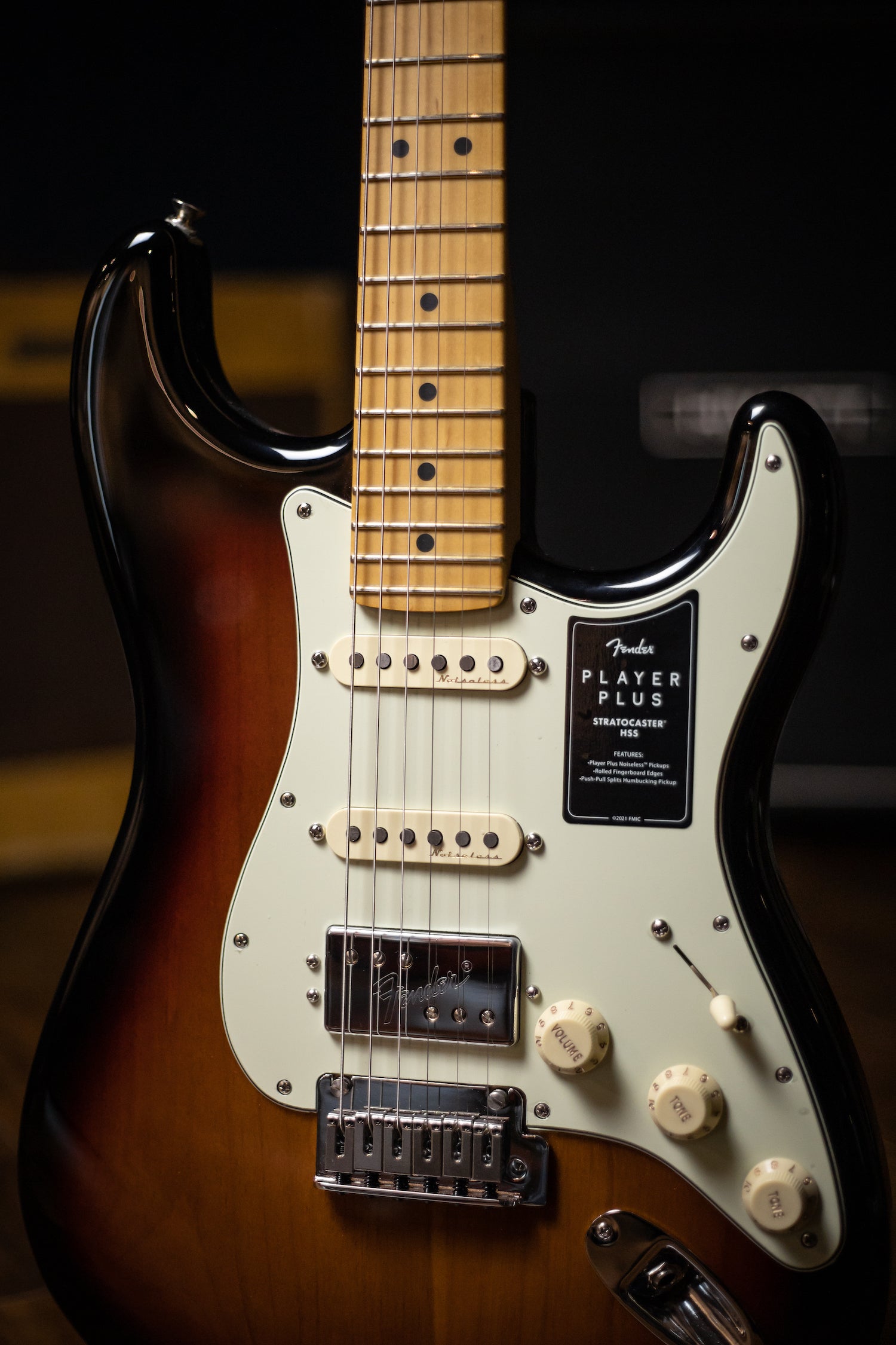 Fender Player Plus Stratocaster Electric Guitar - 3 Color Sunburst