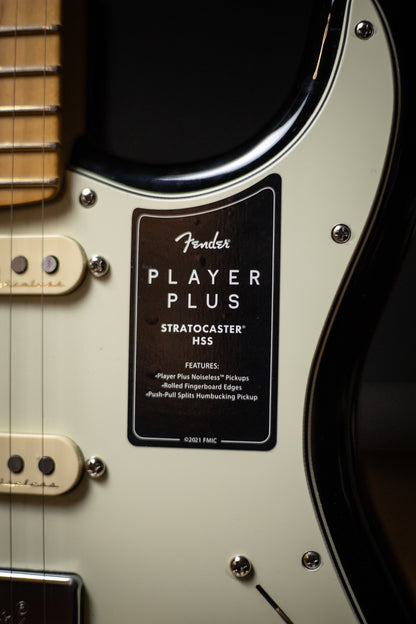 Fender Player Plus Stratocaster Electric Guitar - 3 Color Sunburst