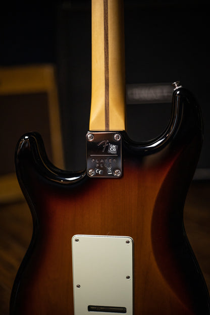 Fender Player Plus Stratocaster Electric Guitar - 3 Color Sunburst