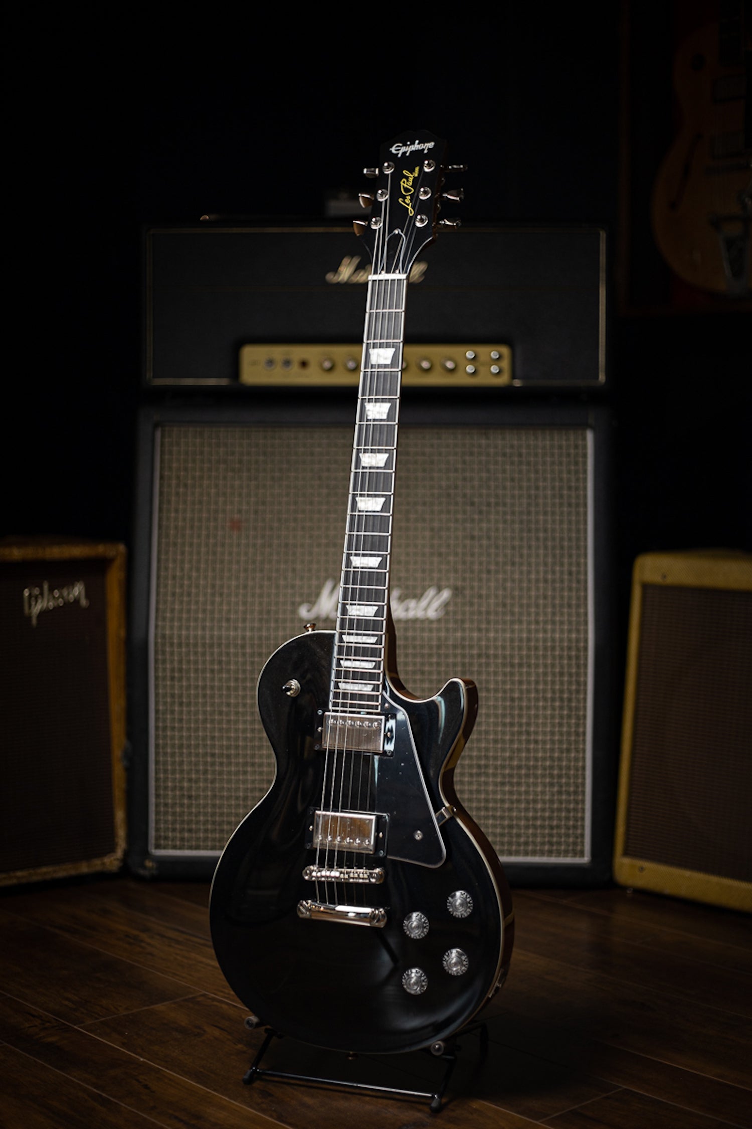 Epiphone Les Paul Modern Electric Guitar - Graphite Black – Walt