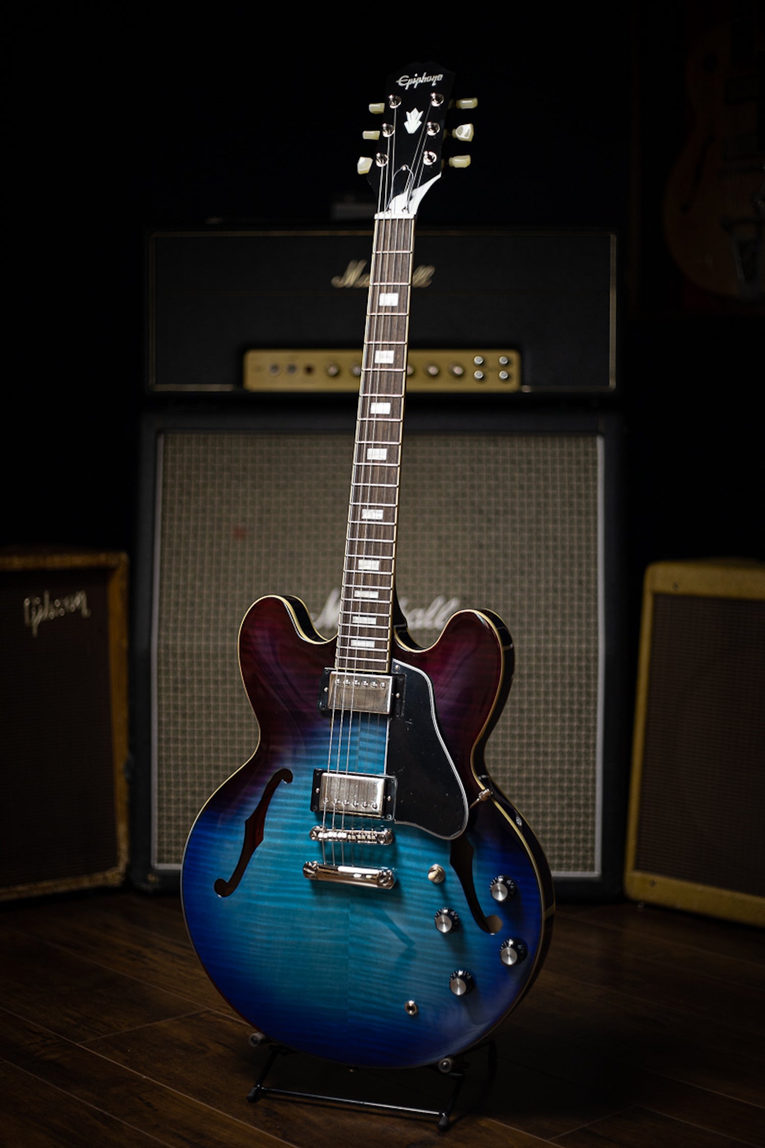 Epiphone es deals 335 blueberry