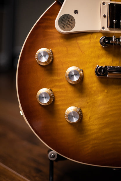 Gibson Les Paul Standard ‘60s Figured Top Left-Handed Electric Guitar - Iced Tea