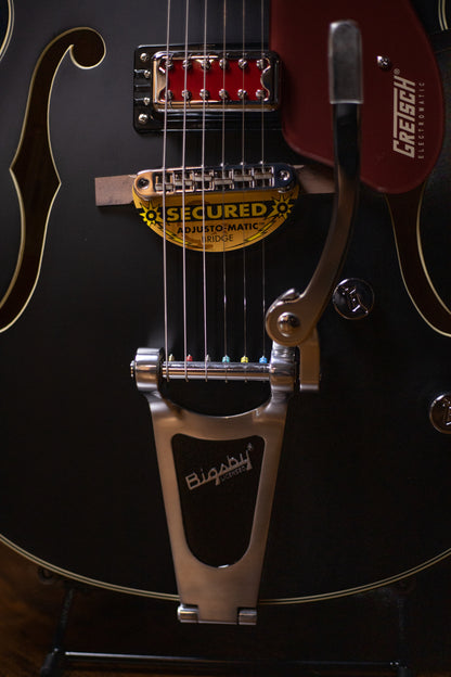 Gretsch G5410T Electromatic "Rat Rod" Hollow Body Single-Cut with Bigsby - Matte Black