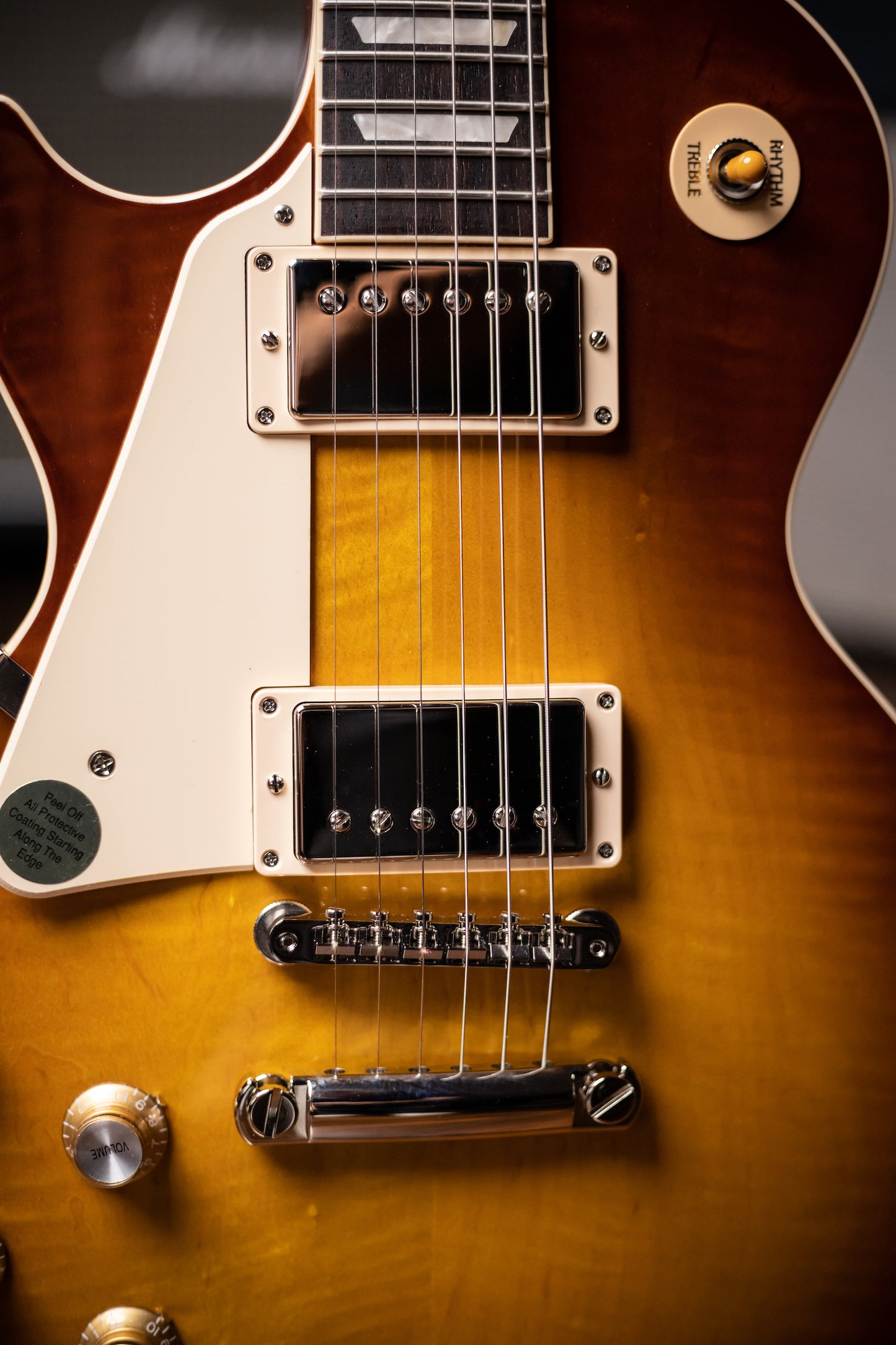 Gibson Les Paul Standard ‘60s Figured Top Left-Handed Electric Guitar - Iced Tea