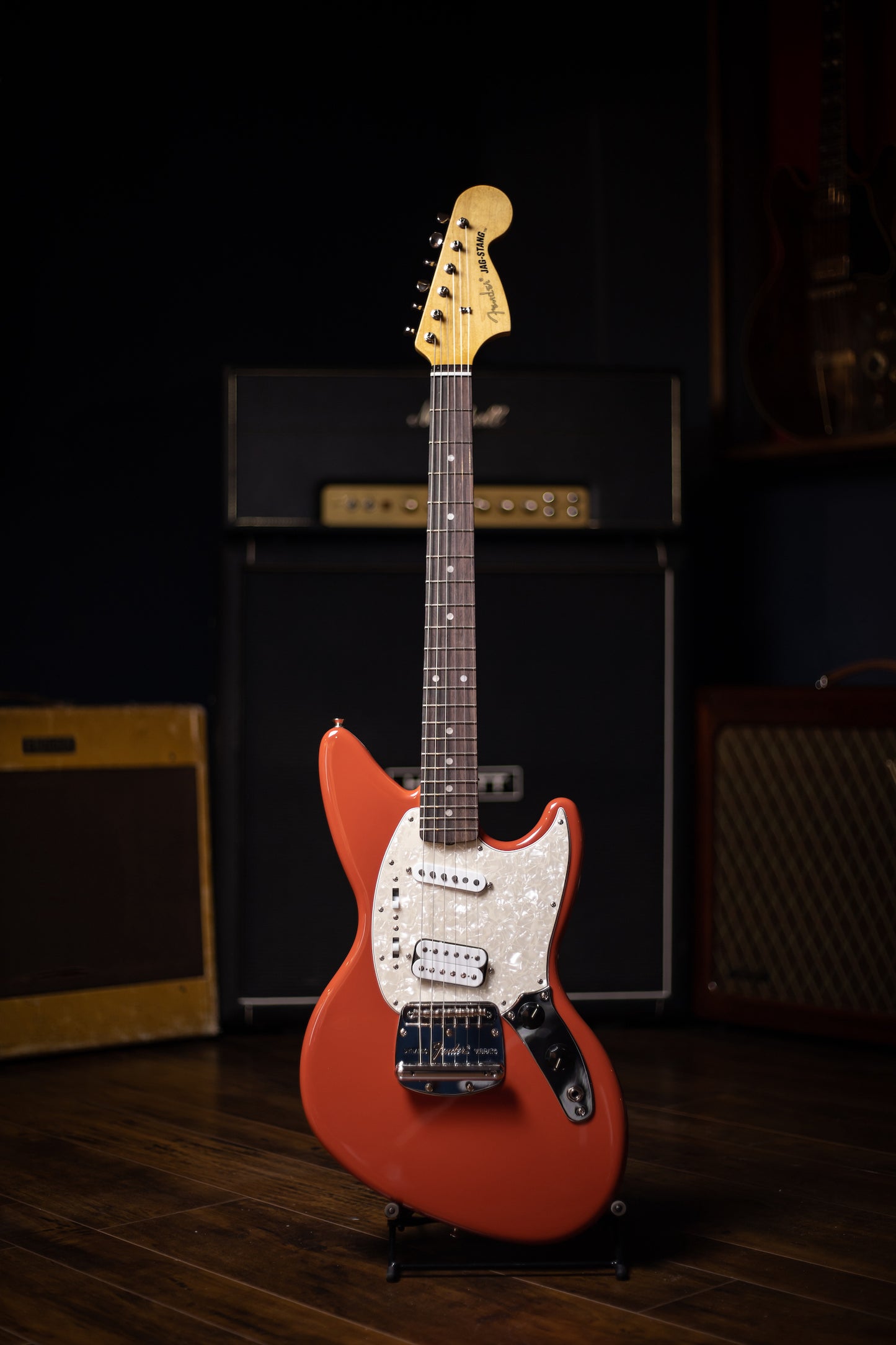Fender Kurt Cobain Jag-Stang Electric Guitar - Fiesta Red