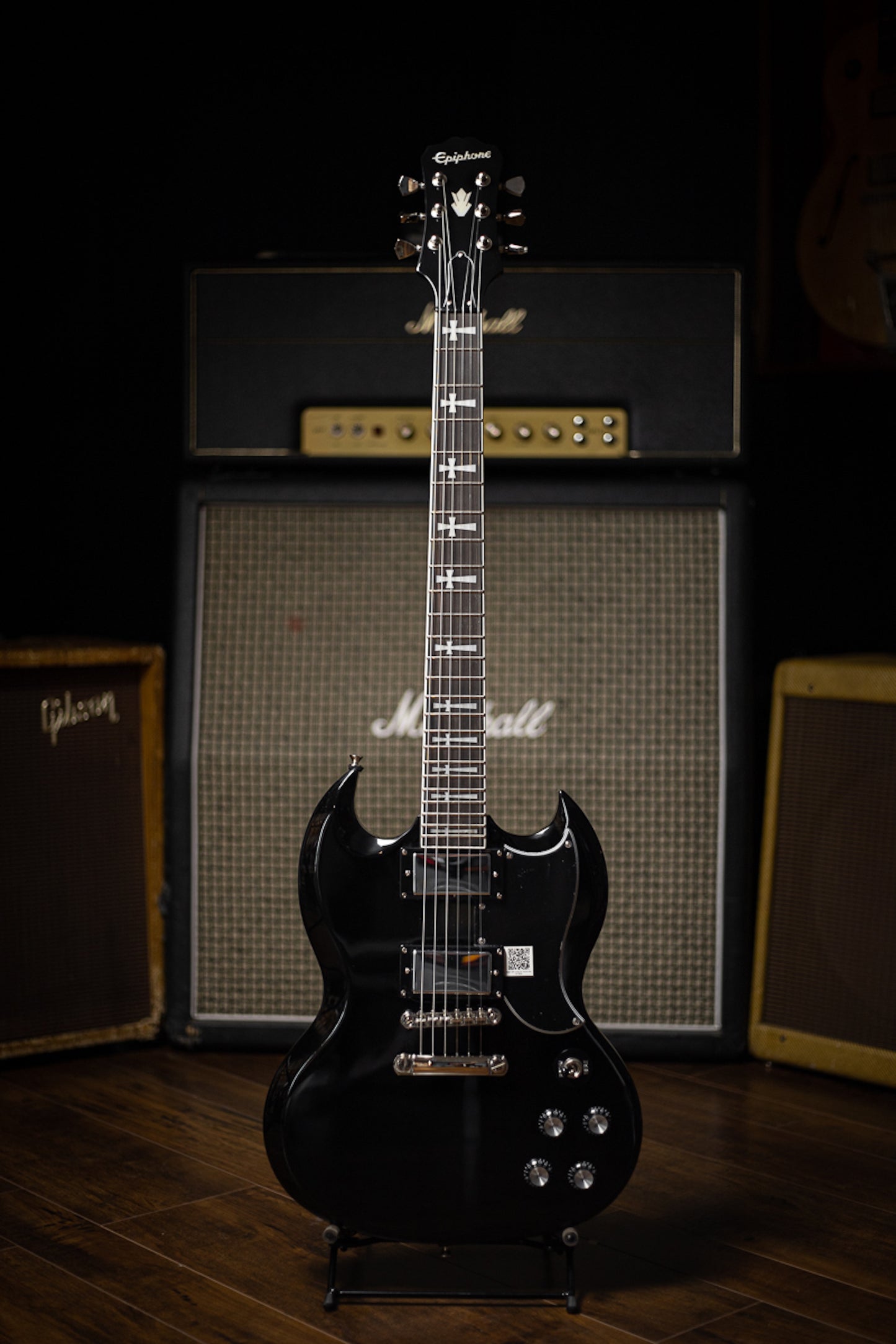 Epiphone Limited Edition Tony Iommi SG Custom Electric Guitar - Ebony