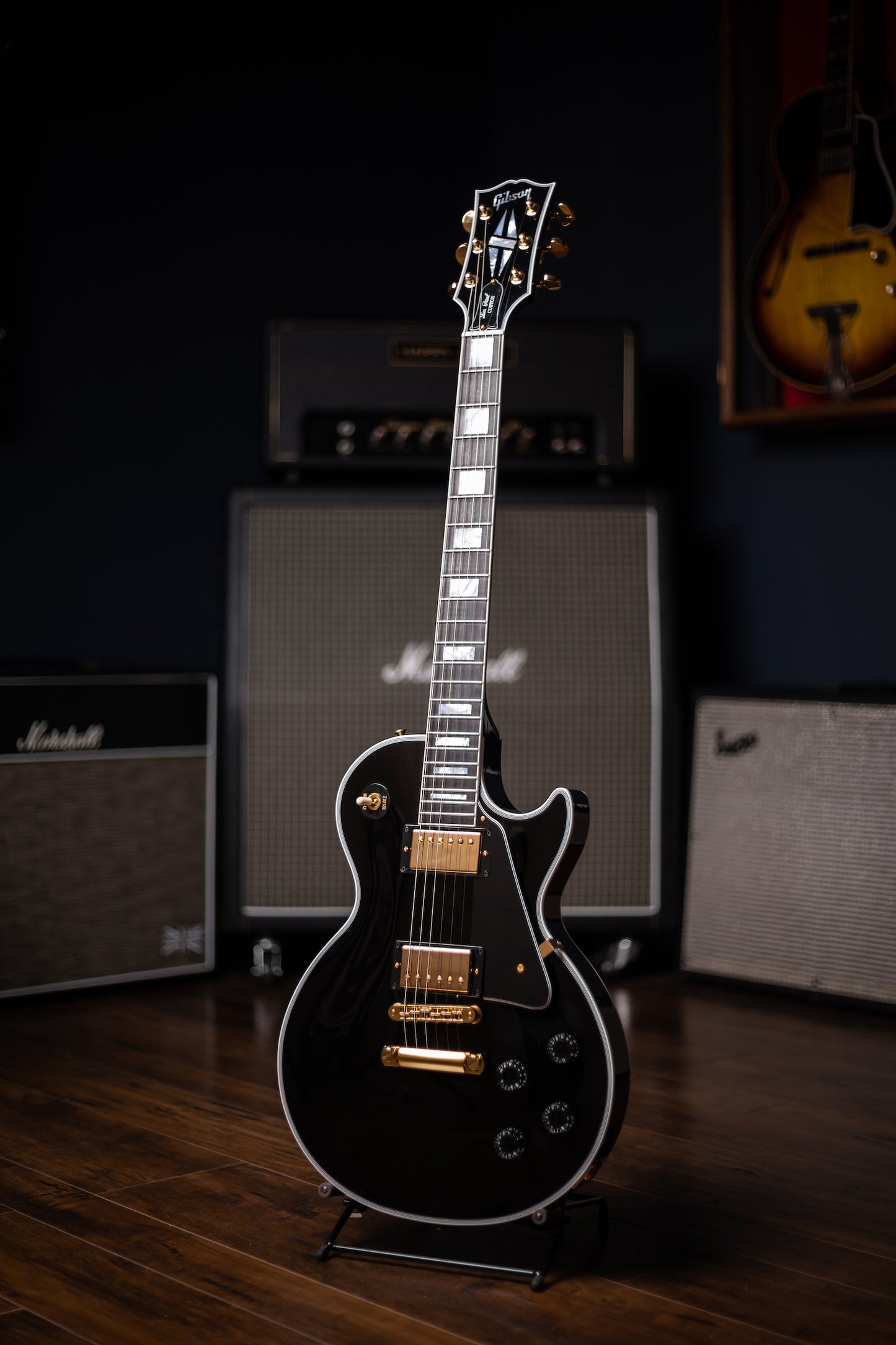 Gibson Les Paul Custom Electric Guitar - Ebony