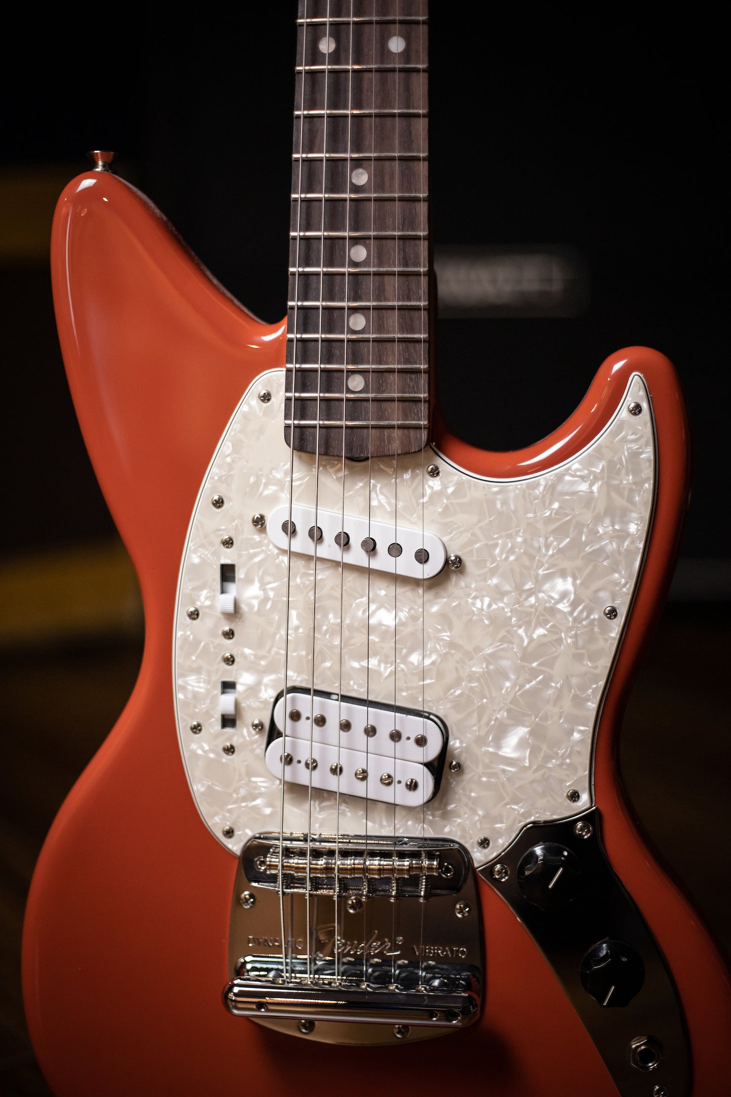 Fender Kurt Cobain Jag-Stang Electric Guitar - Fiesta Red
