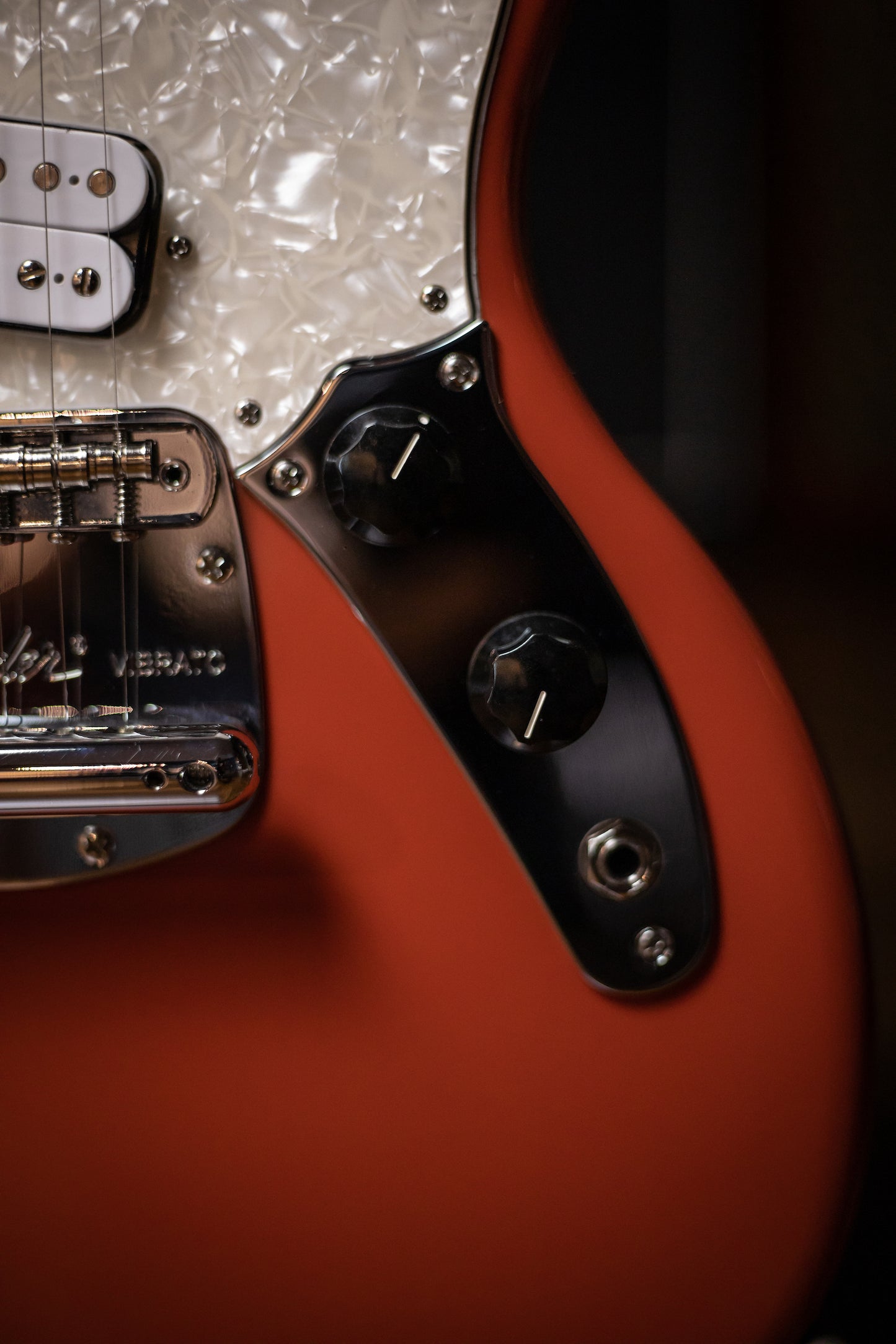 Fender Kurt Cobain Jag-Stang Electric Guitar - Fiesta Red
