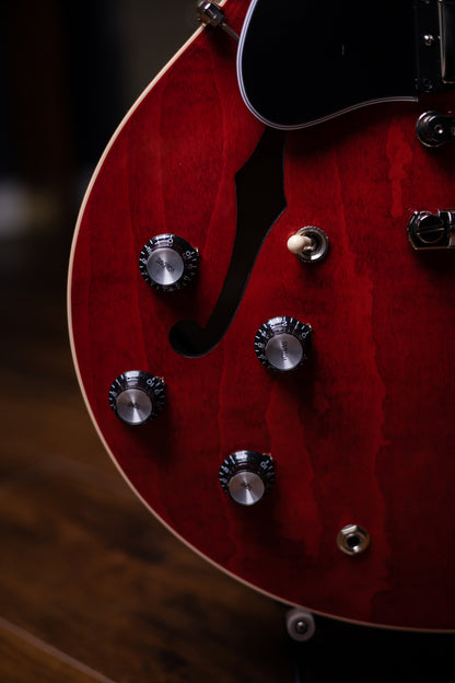 Gibson ES-335 Left Handed Electric Guitar - Sixties Cherry