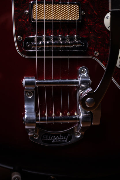 Fender Gold Foil Jazzmaster Electric Guitar - Candy Apple Burst