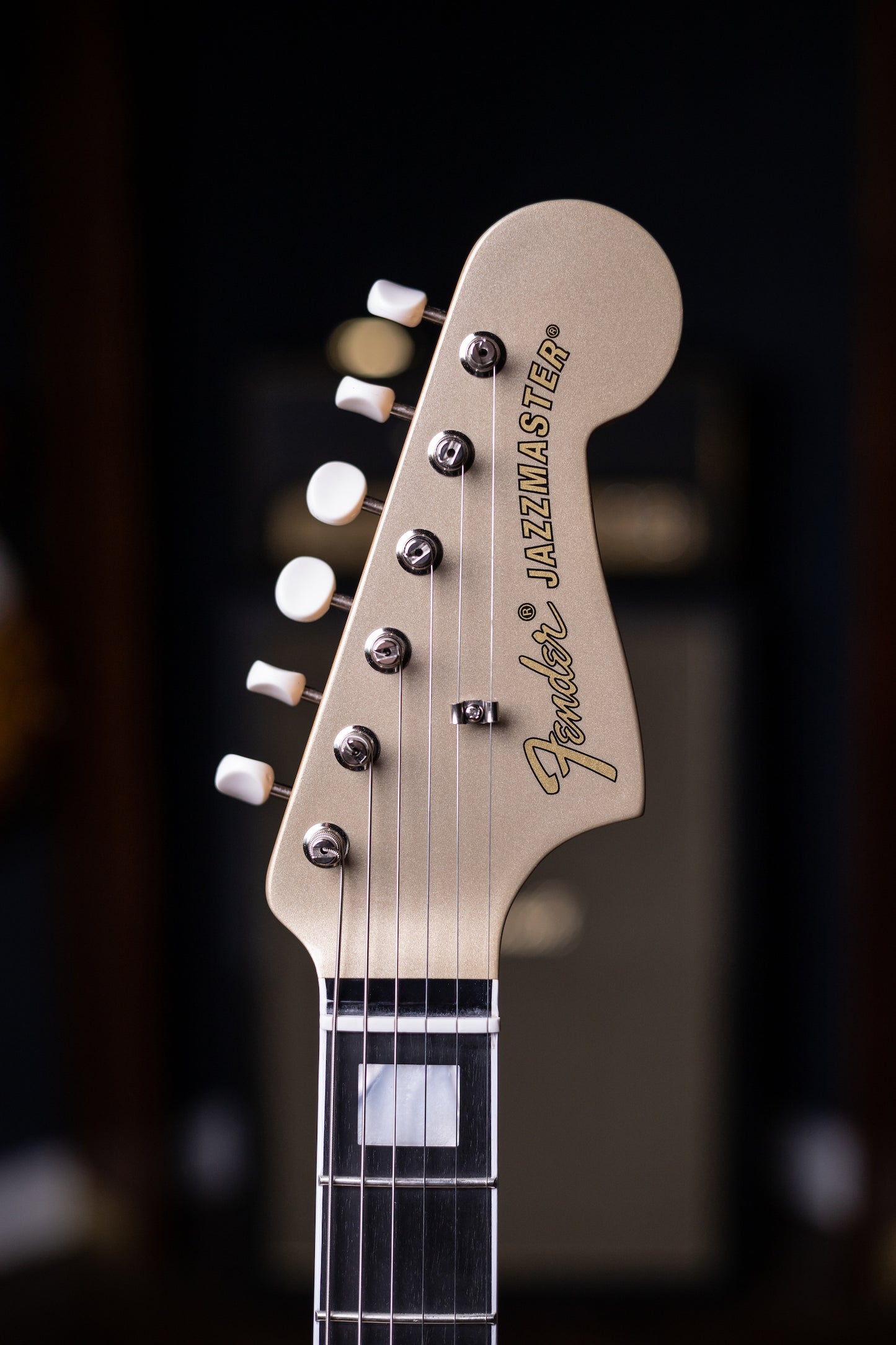 Fender Gold Foil Jazzmaster Electric Guitar - Shoreline Gold