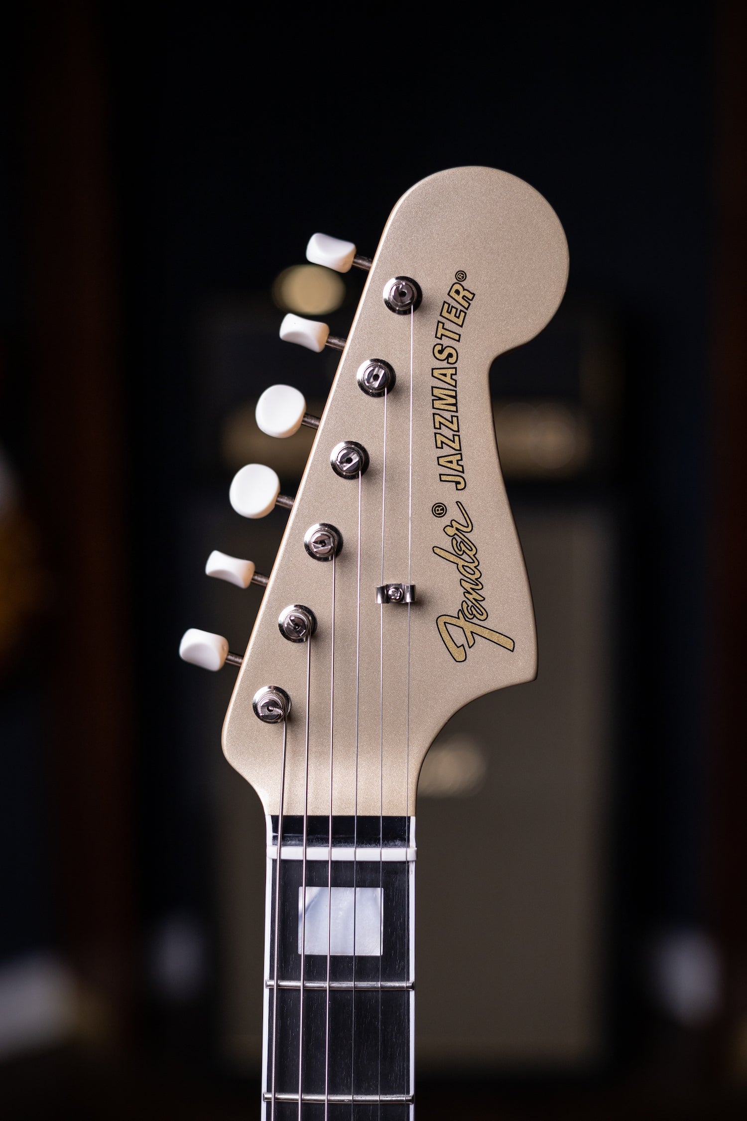 Fender Gold Foil Jazzmaster Electric Guitar - Shoreline Gold