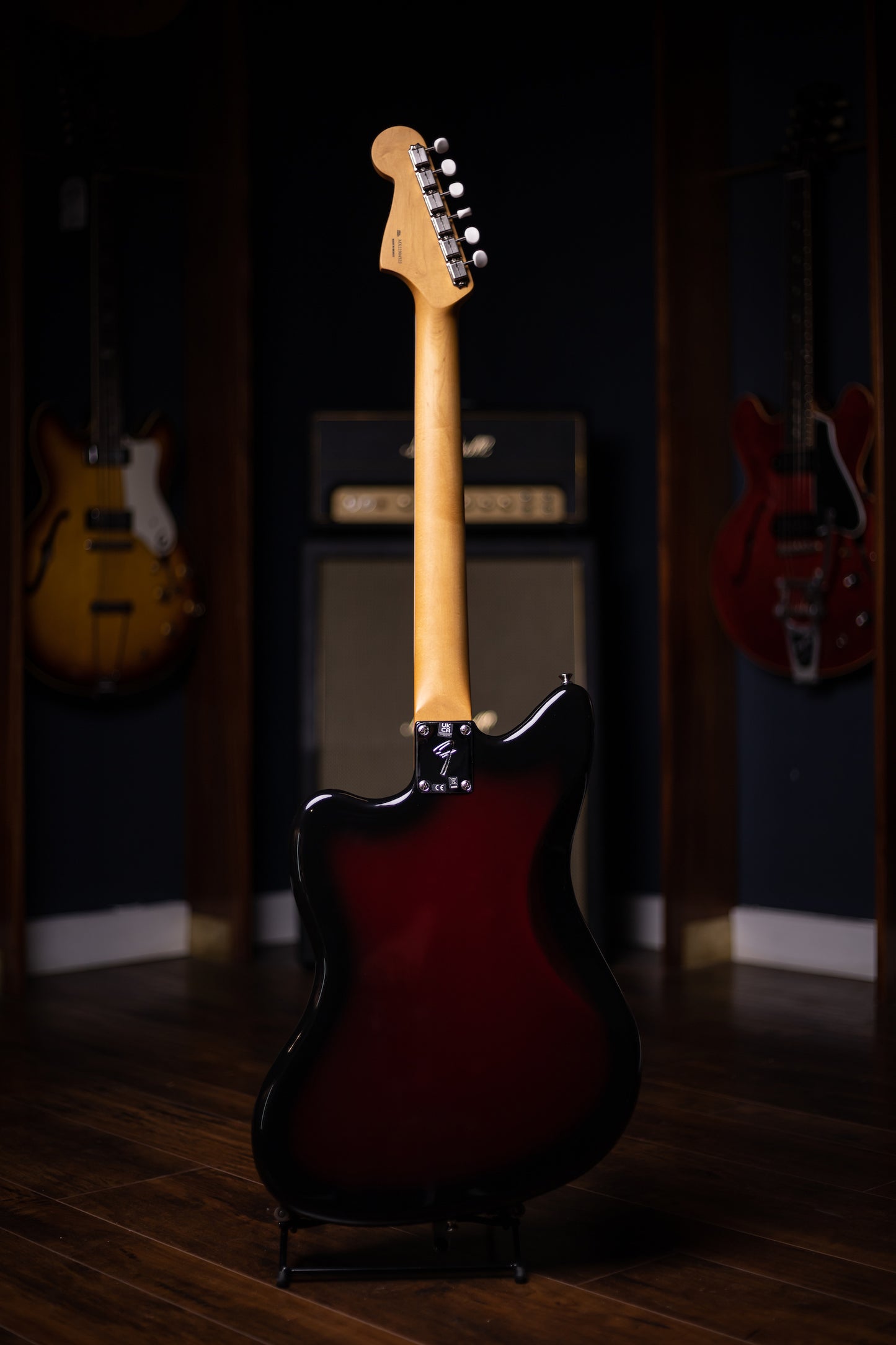 Fender Gold Foil Jazzmaster Electric Guitar - Candy Apple Burst