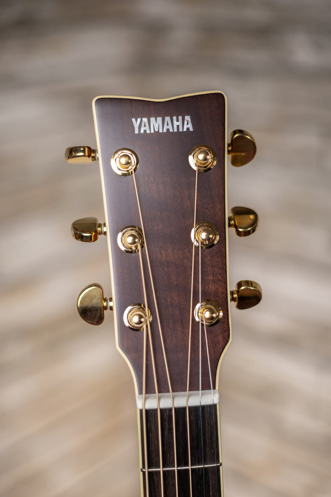 Yamaha LL-TA TransAcoustic Acoustic-Electric Dreadnought Guitar - Vintage Tint