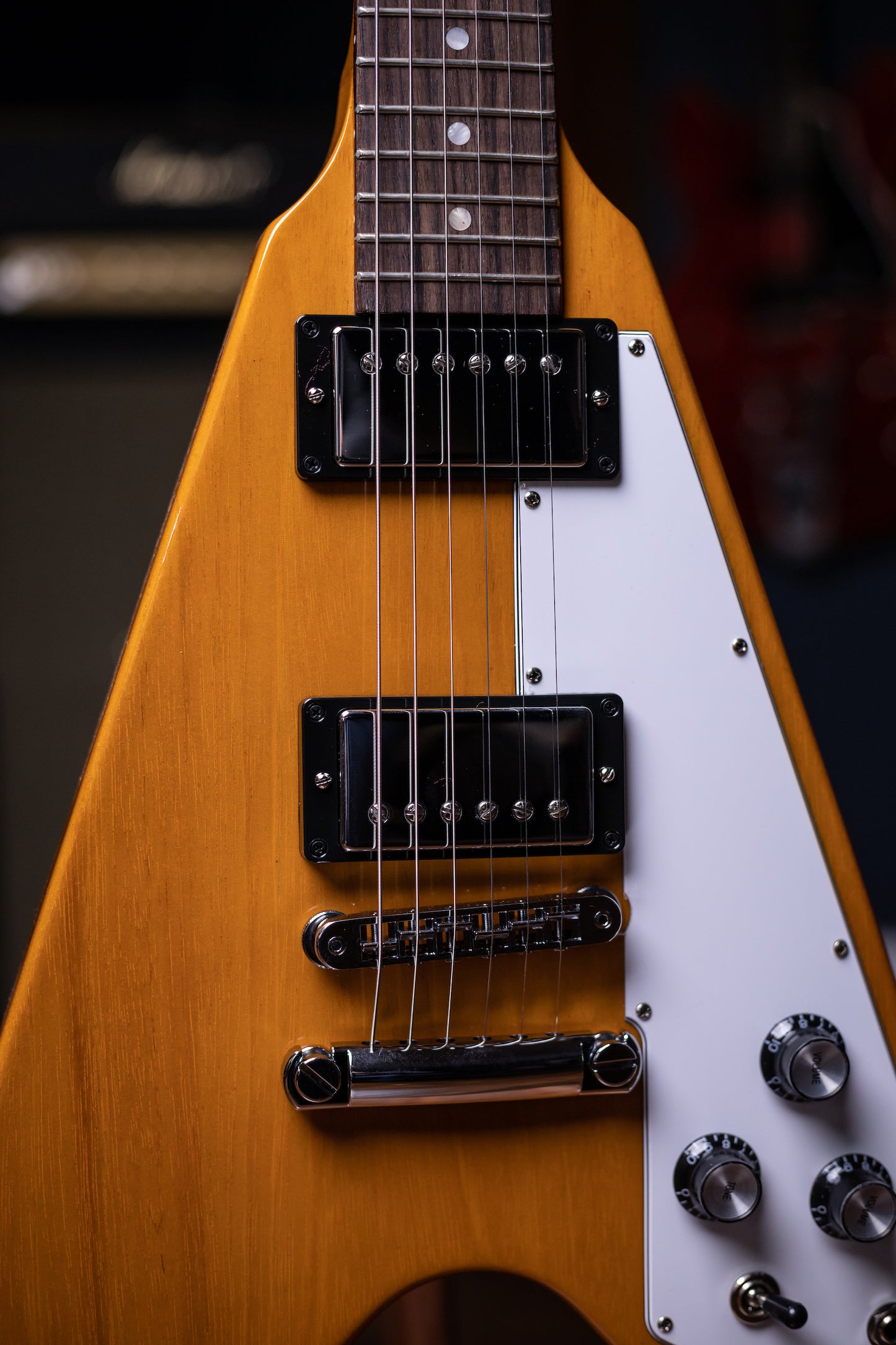 Gibson Flying V Electric Guitar - Antique Natural