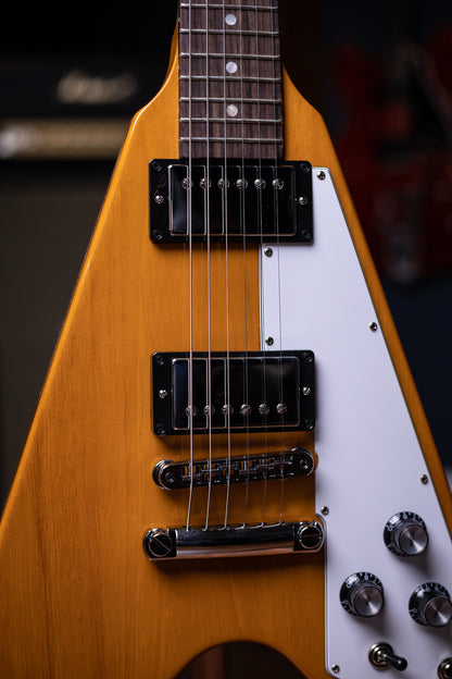 Gibson Flying V Electric Guitar - Antique Natural