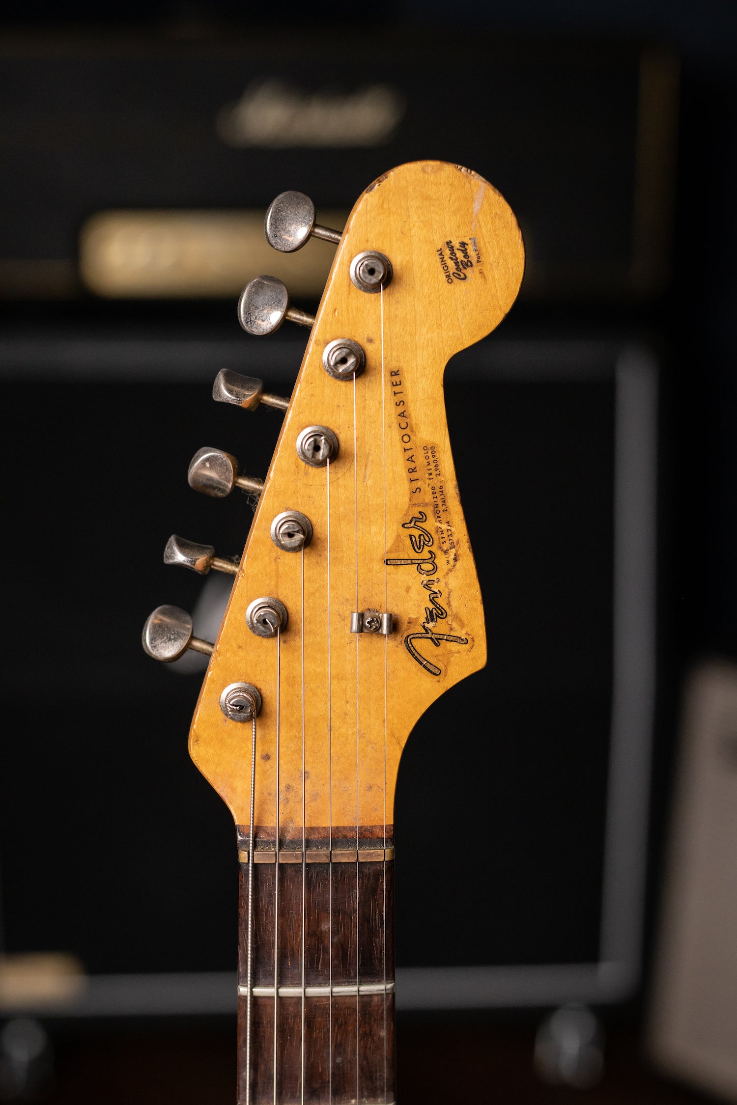 1963 Fender Stratocaster Electric Guitar - Shoreline Gold, Yngwie Malmsteen Collection