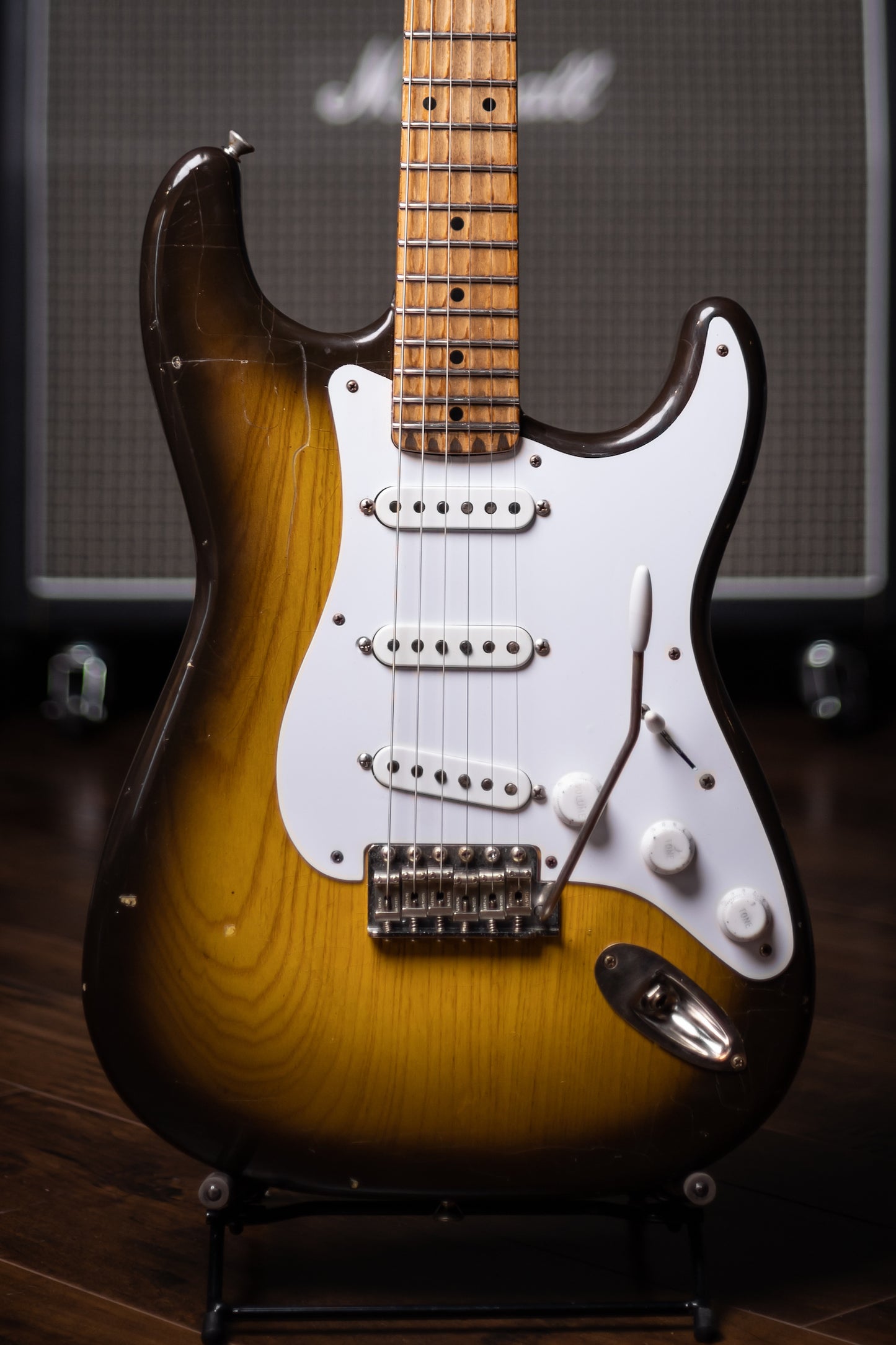 Walt Grace Customs S-Type 1954 Aged Electric Guitar - Sunburst