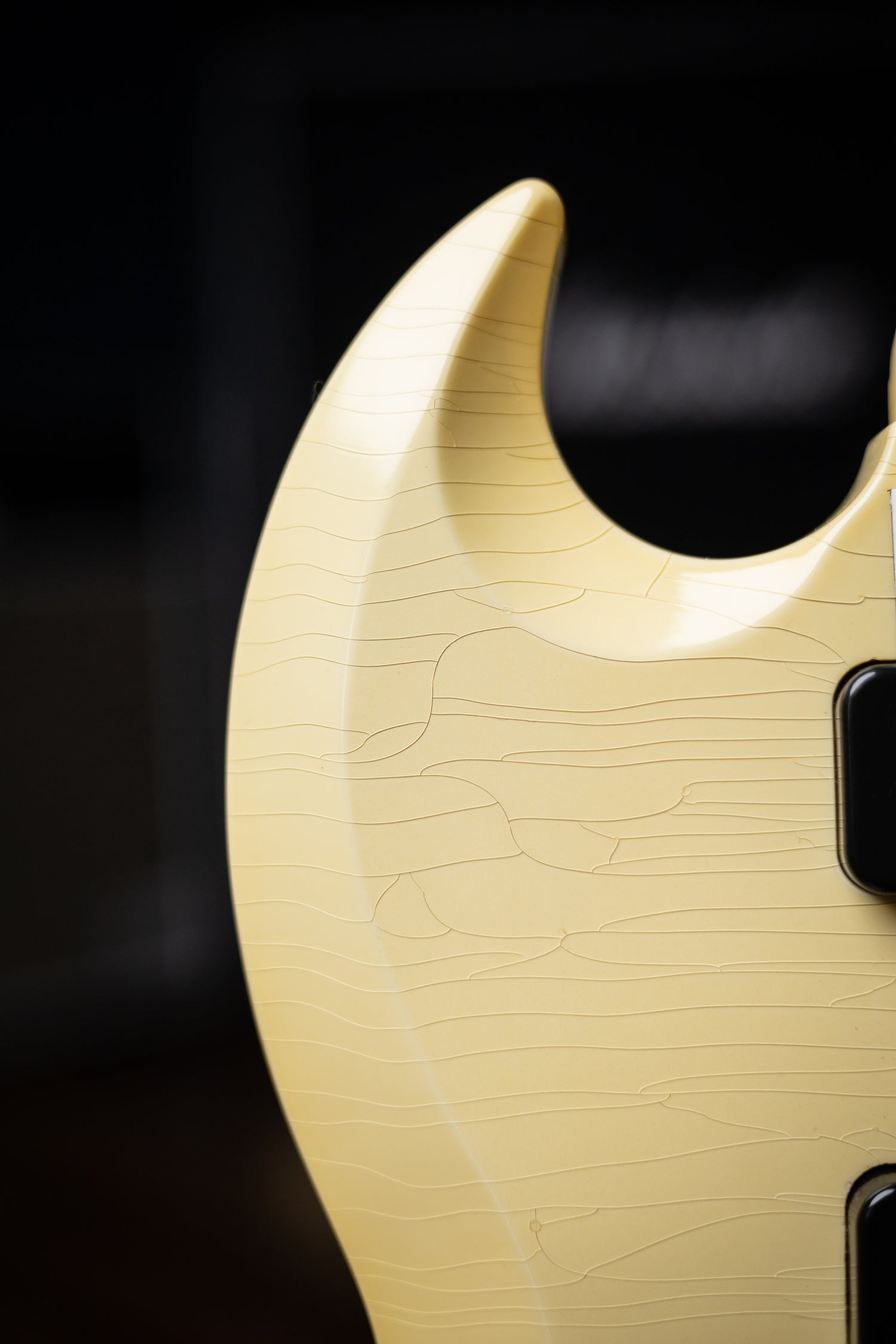 Gibson Custom Shop SG Special 1963 Reissue Lightning Bar Murphy Lab Ultra Light Aged Electric Guitar - Classic White