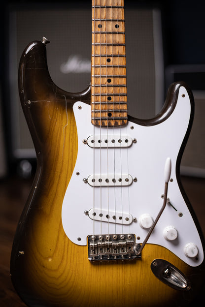 Walt Grace Customs S-Type 1954 Aged Electric Guitar - Sunburst