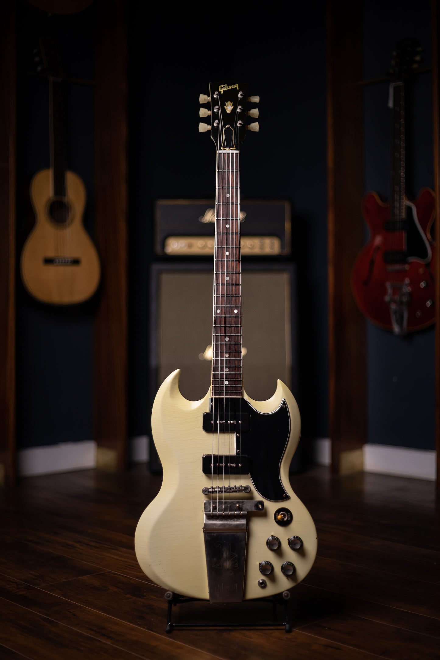 Used Gibson SG Classic Protocaster Conversion Electric Guitar - White