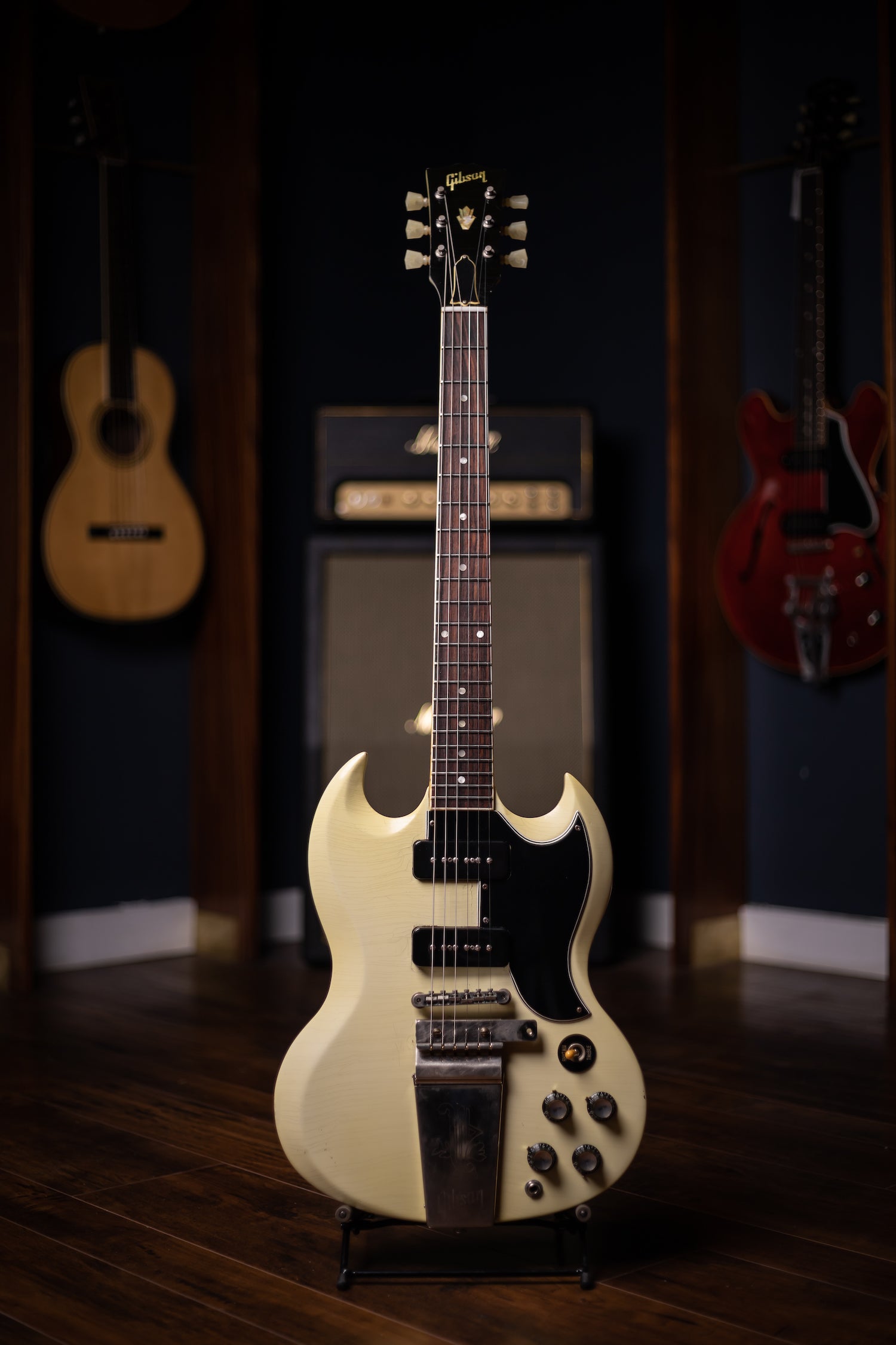 Used Gibson SG Classic Protocaster Conversion Electric Guitar - White