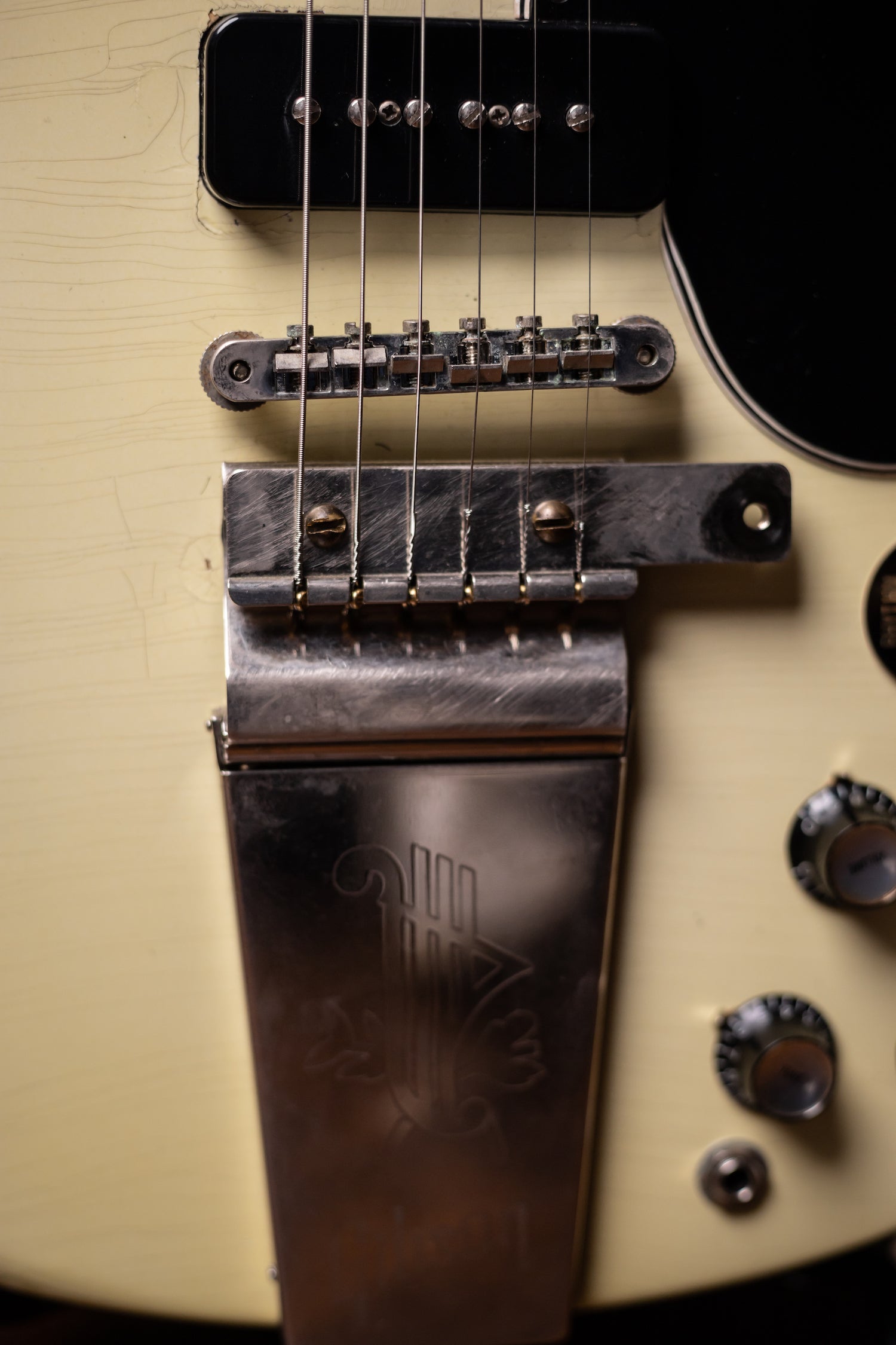 Used Gibson SG Classic Protocaster Conversion Electric Guitar - White