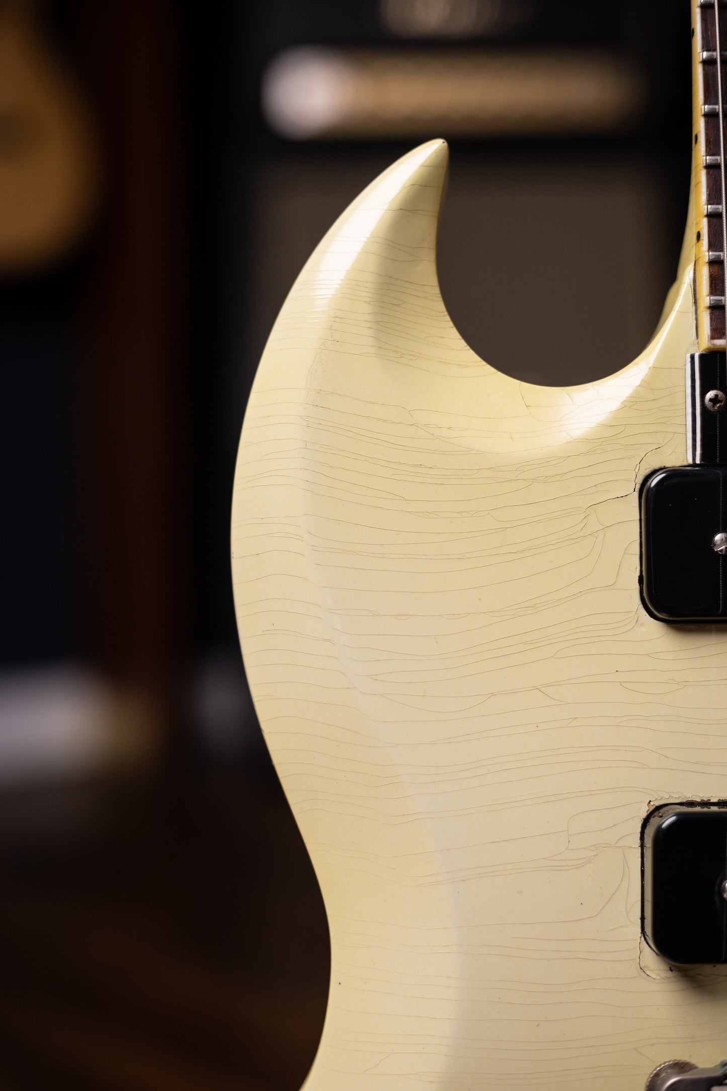 Used Gibson SG Classic Protocaster Conversion Electric Guitar - White