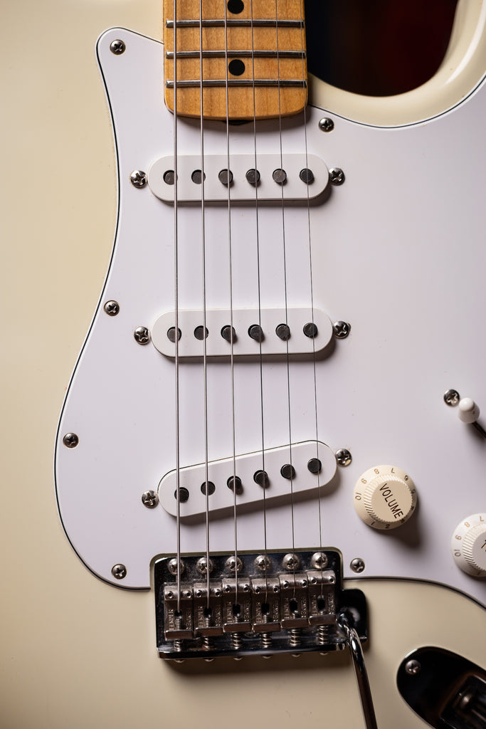1997 Fender Jimi Hendrix Voodoo Stratocaster Electric Guitar - Vintage White
