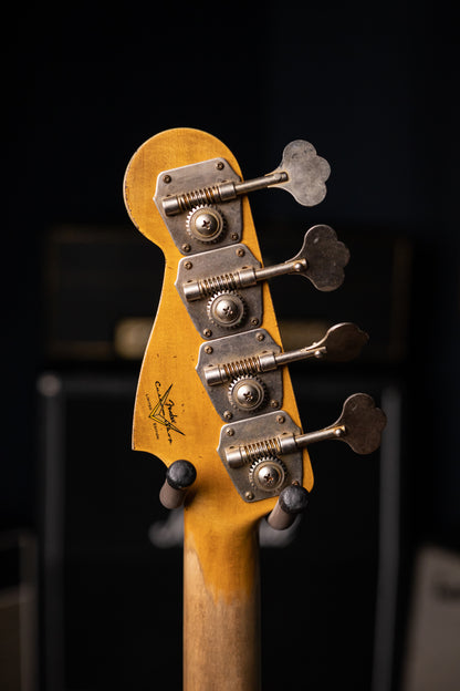 Fender Custom Shop LTD '63 P-Bass Heavy Relic  - Aged Daphne Blue