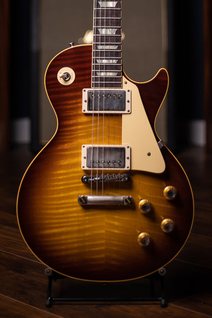 Gibson Custom Shop 1960 Les Paul Reissue Electric Guitar - VOS Iced Tea Burst
