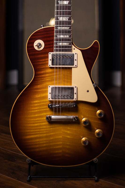 Gibson Custom Shop 1960 Les Paul Reissue Electric Guitar - VOS Iced Tea Burst