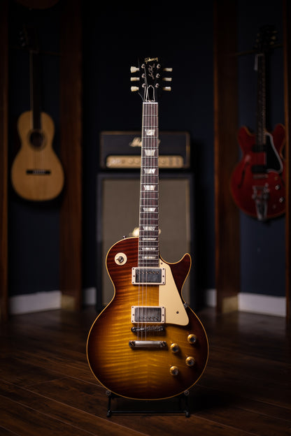 Gibson Custom Shop 1960 Les Paul Reissue Electric Guitar - VOS Iced Tea Burst