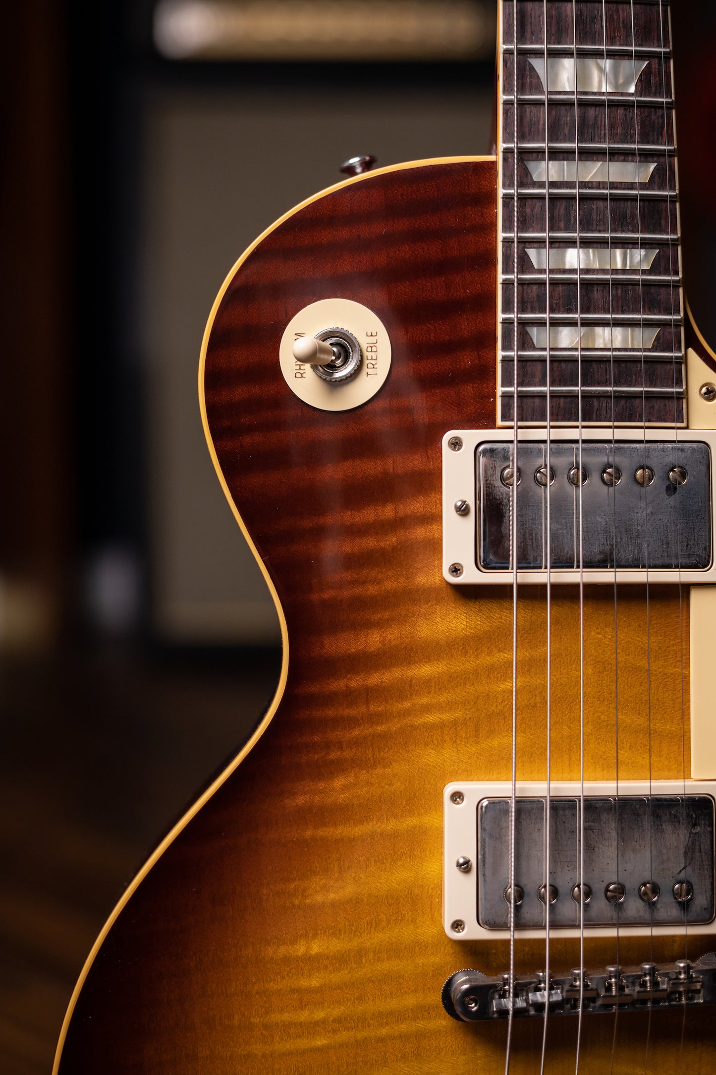 Gibson Custom Shop 1960 Les Paul Reissue Electric Guitar - VOS Iced Tea Burst