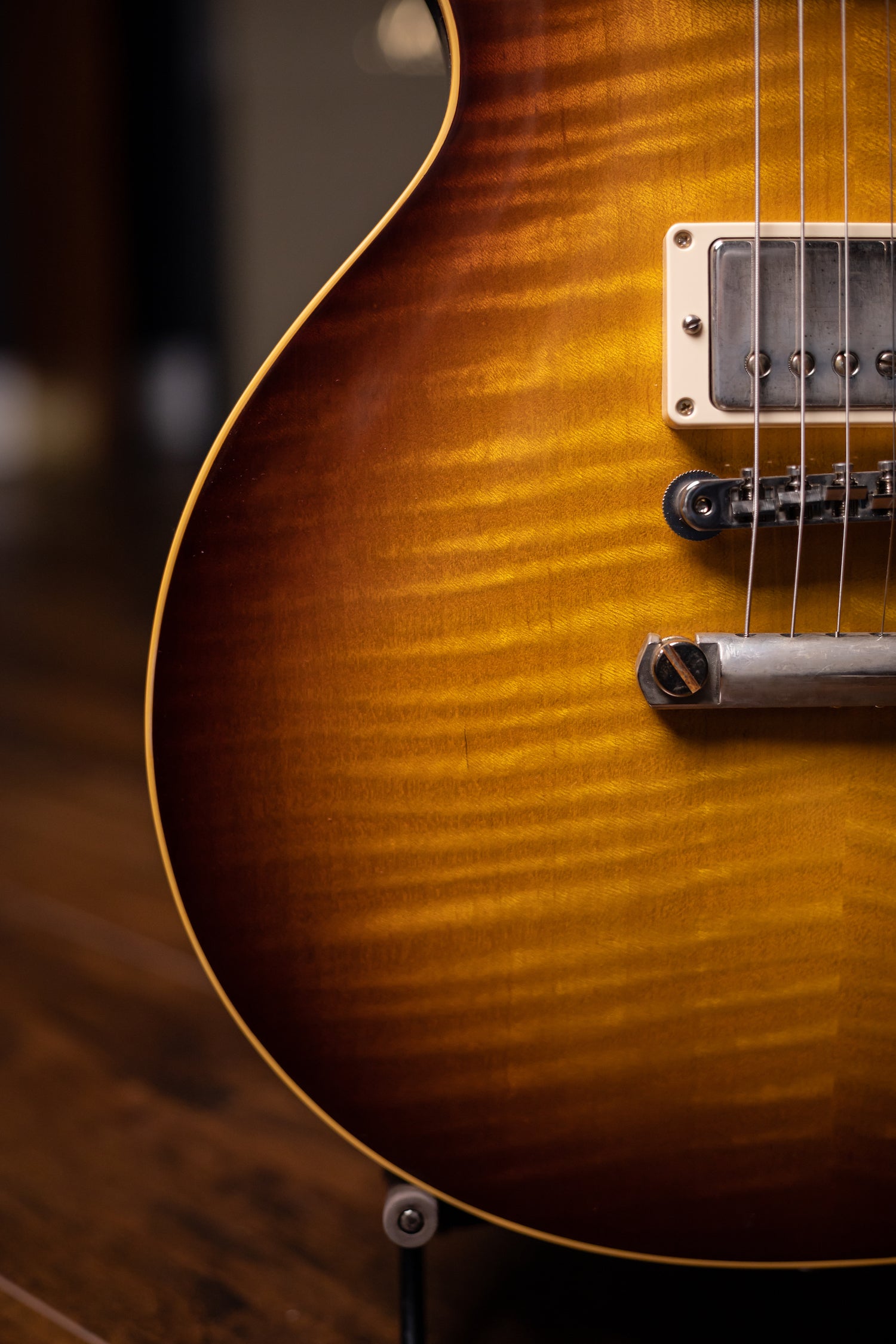 Gibson Custom Shop 1960 Les Paul Reissue Electric Guitar - VOS Iced Tea Burst
