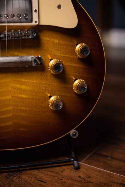 Gibson Custom Shop 1960 Les Paul Reissue Electric Guitar - VOS Iced Tea Burst