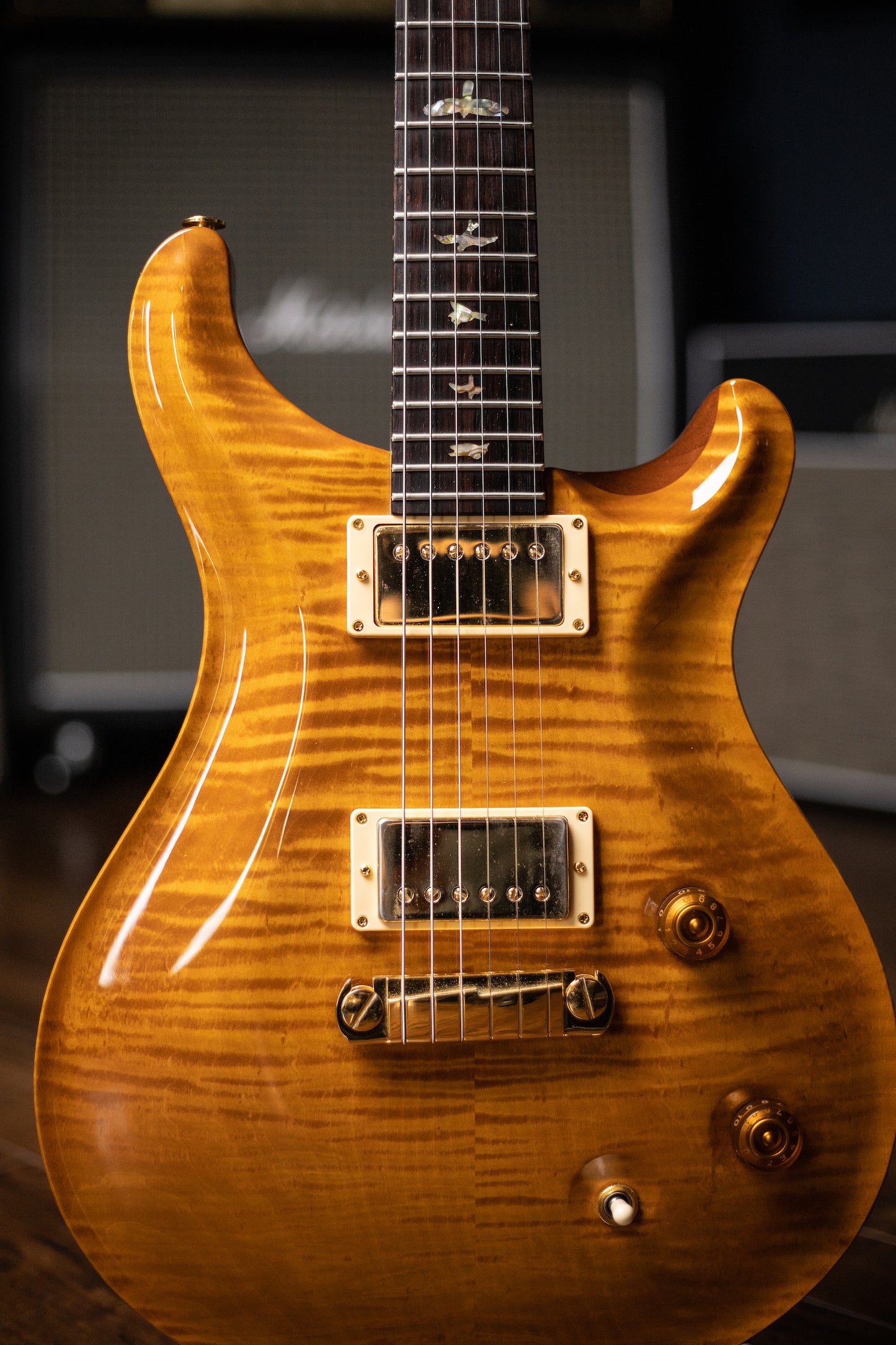1999 PRS McCarty Brazilian Electric Guitar Limited 10 Top #13 of 250 - Amber