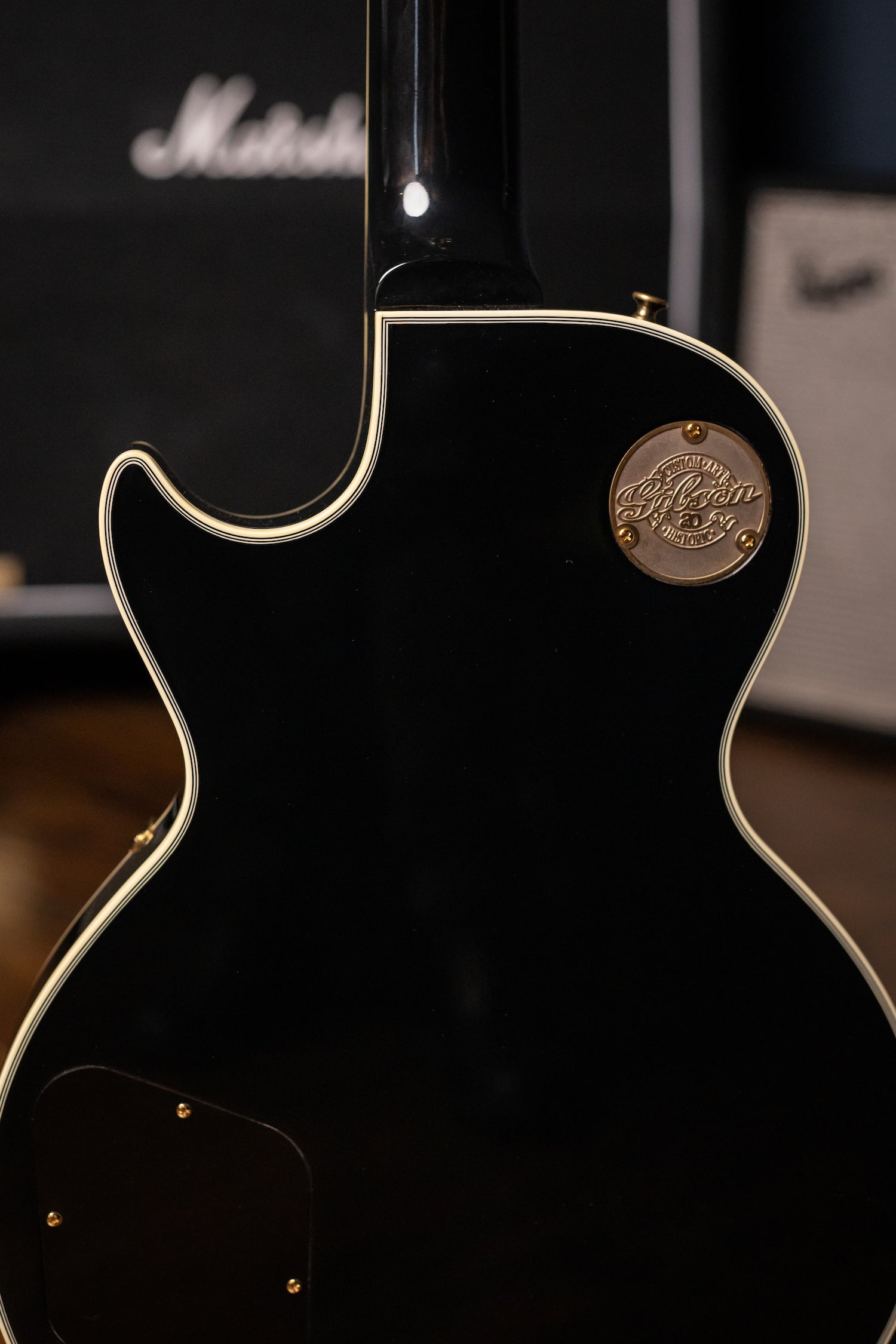 2013 Gibson Les Paul 1957 Custom Reissue 20th Anniversary Electric Guitar - Ebony