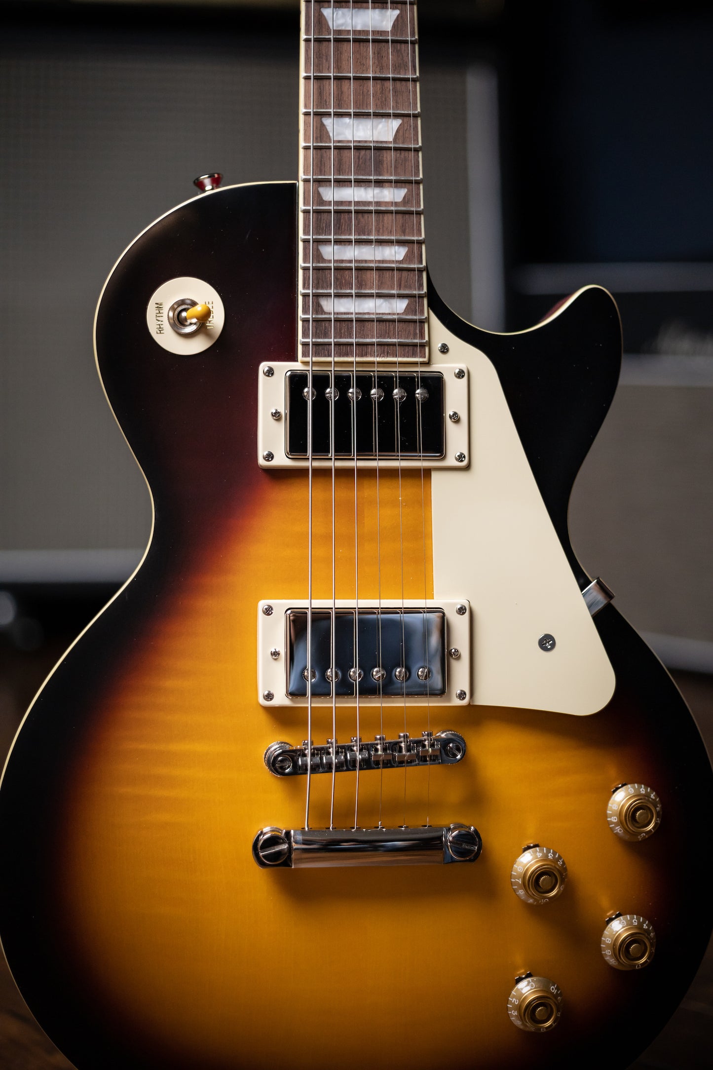 Epiphone 1959 Les Paul 60th Anniversary Plus Outfit Electric Guitar - Aged Dark Burst