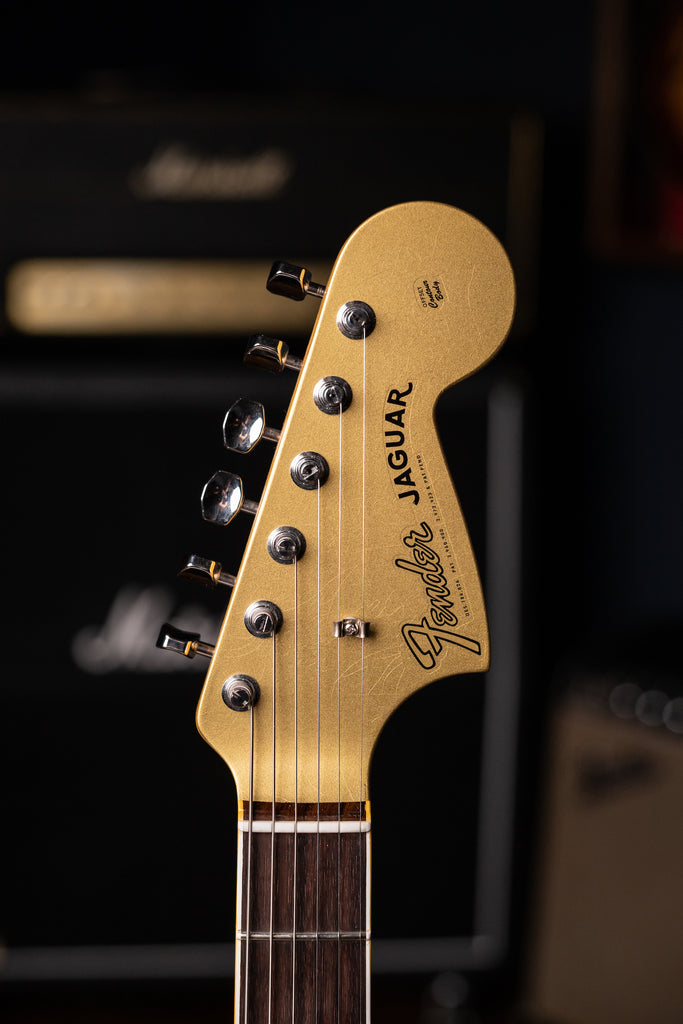 Fender Custom Shop '66 Jaguar Deluxe Closet Classic Electric Guitar - Aztec Gold
