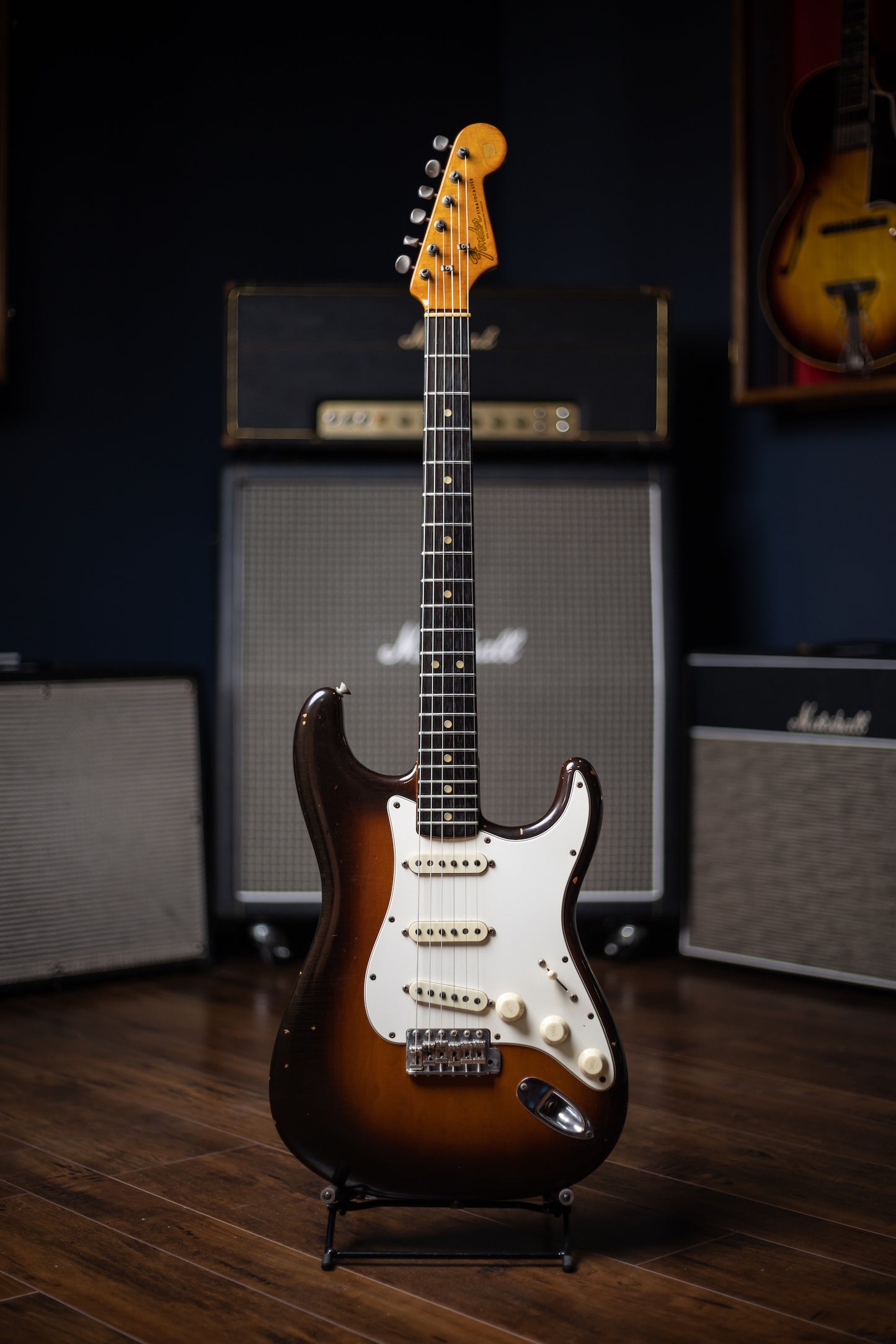 1965 Fender Stratocaster Electric Guitar - Sunburst
