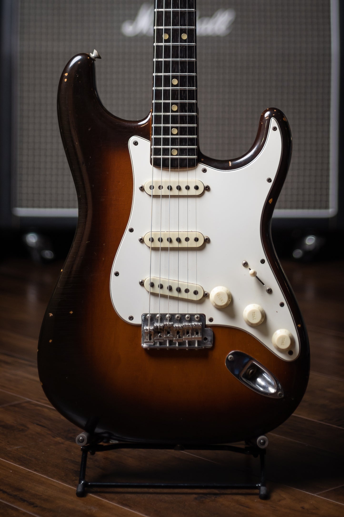 1965 Fender Stratocaster Electric Guitar - Sunburst