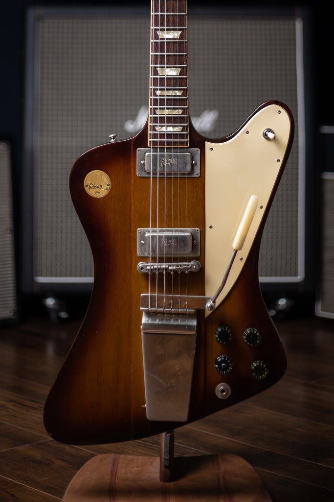 1972 Gibson Firbird V Gold Medalion Electric Guitar - Sunburst